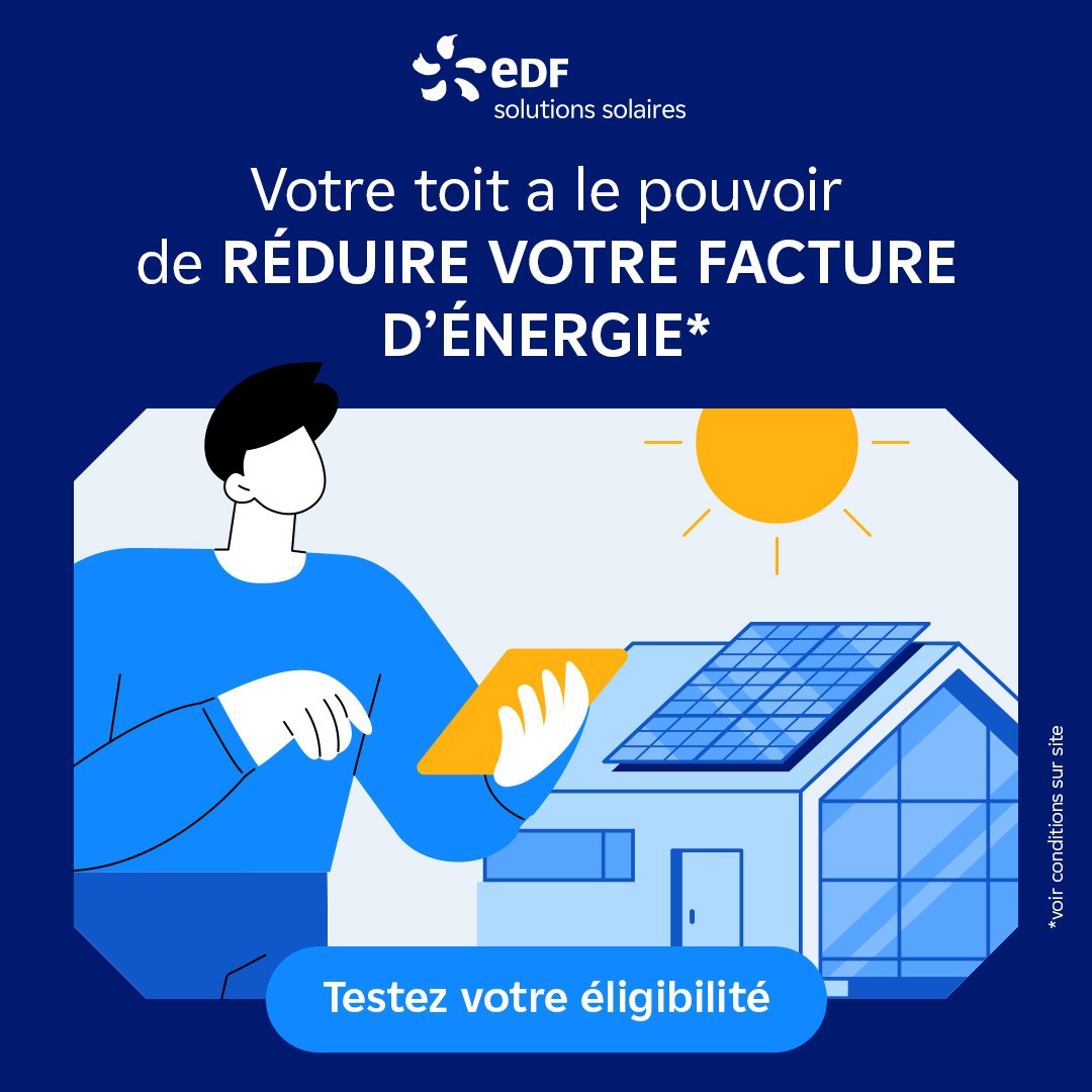 EDF solutions solaires Facebook ad