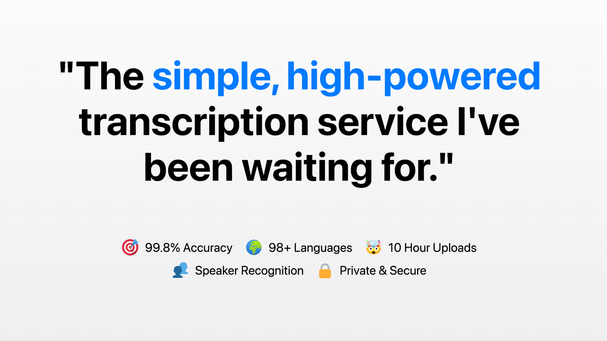 TurboScribe Facebook ad