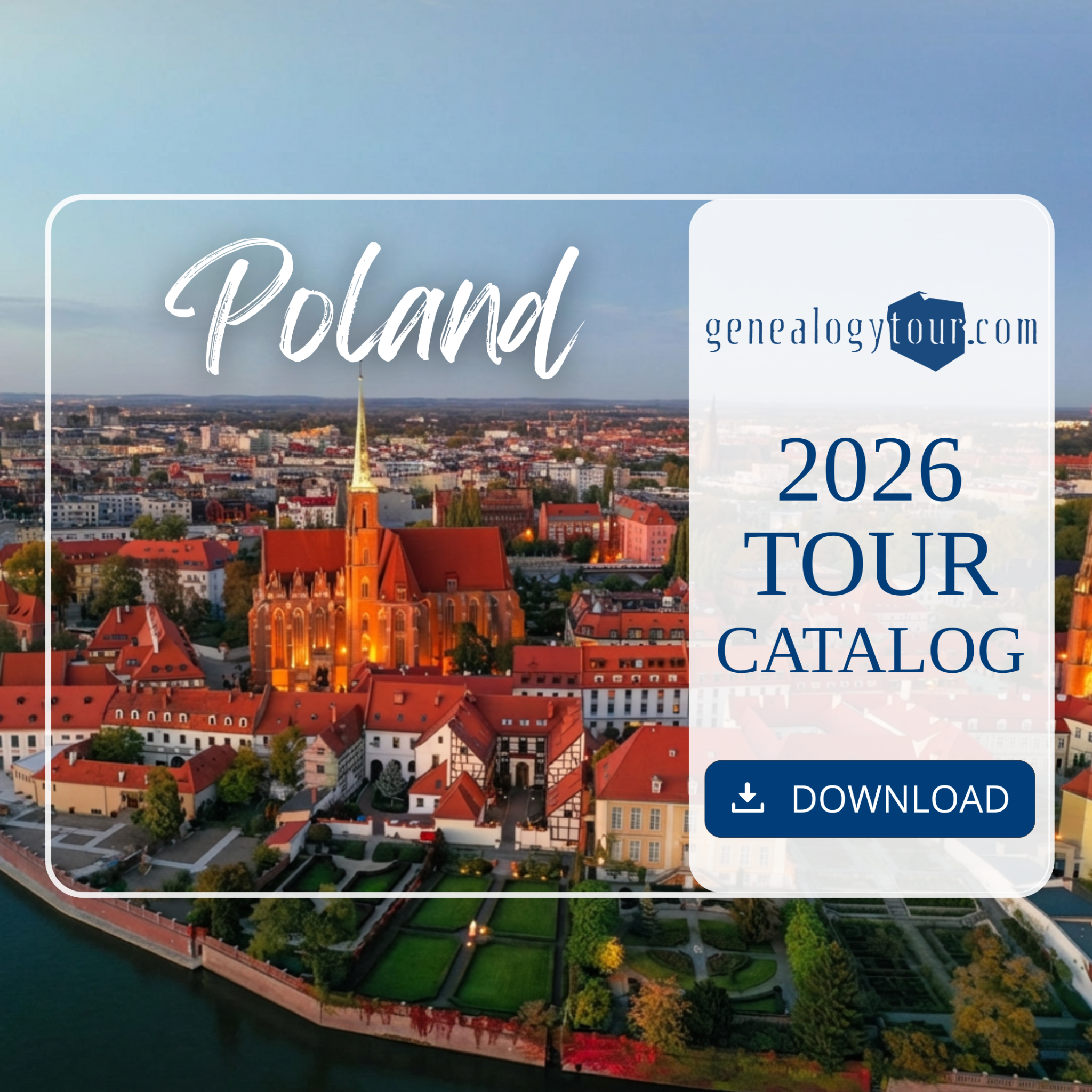 Genealogy Tour - Follow Your Polish Roots Facebook ad