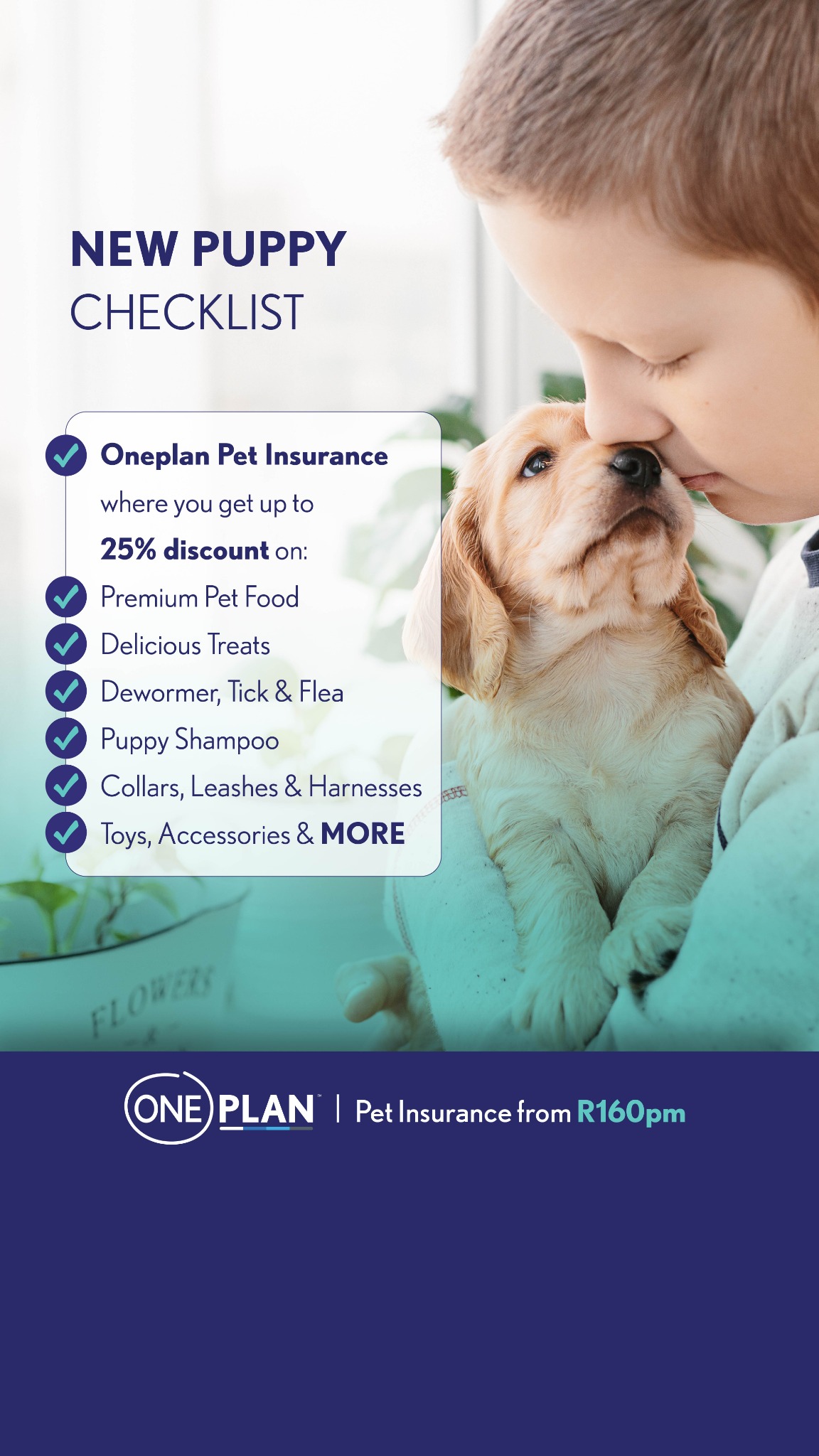 Oneplan Pet Insurance Facebook ad
