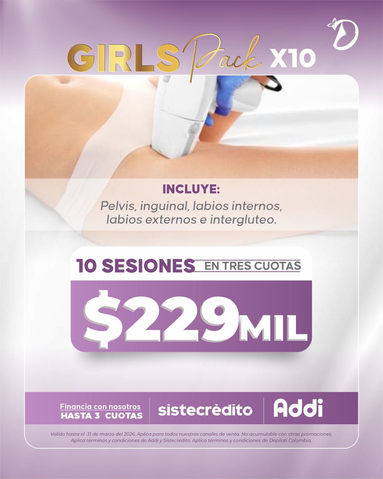Depilati Colombia Facebook ad