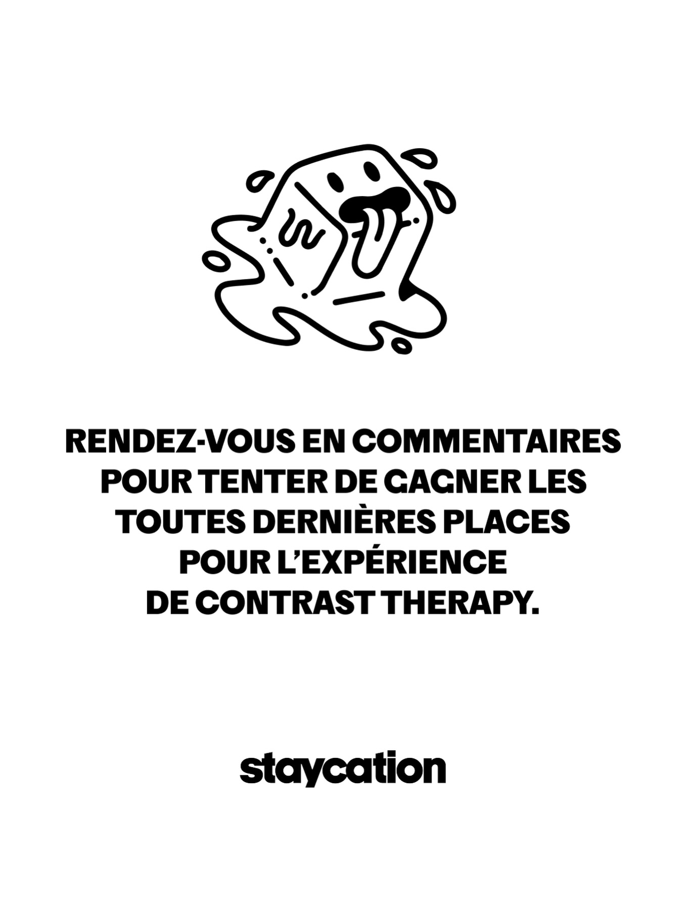 Staycation Facebook ad