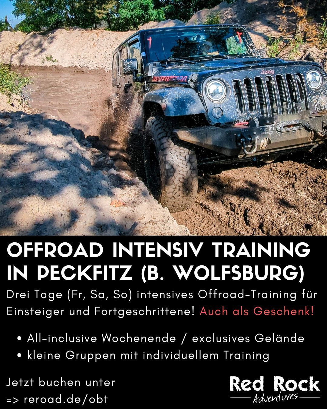 Red Rock Adventures Facebook ad: Lust auf Abenteuer?