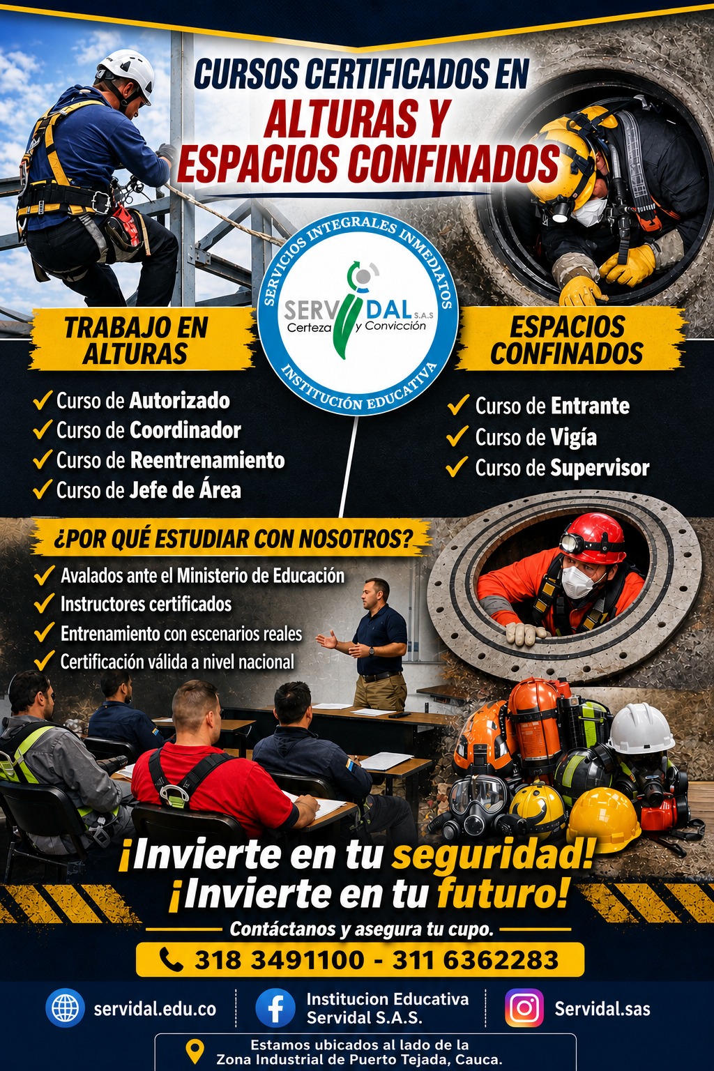 Institución Educativa Servidal S.A.S Facebook ad: Servidal S.A.S.