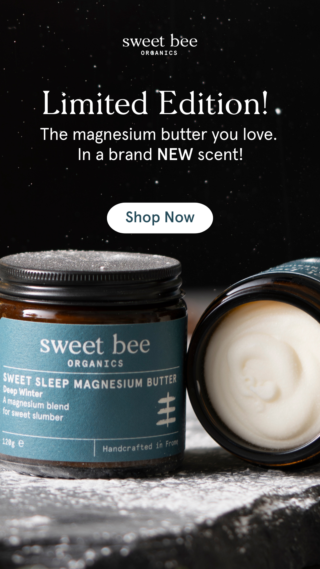Sweet Bee Organics Facebook ad