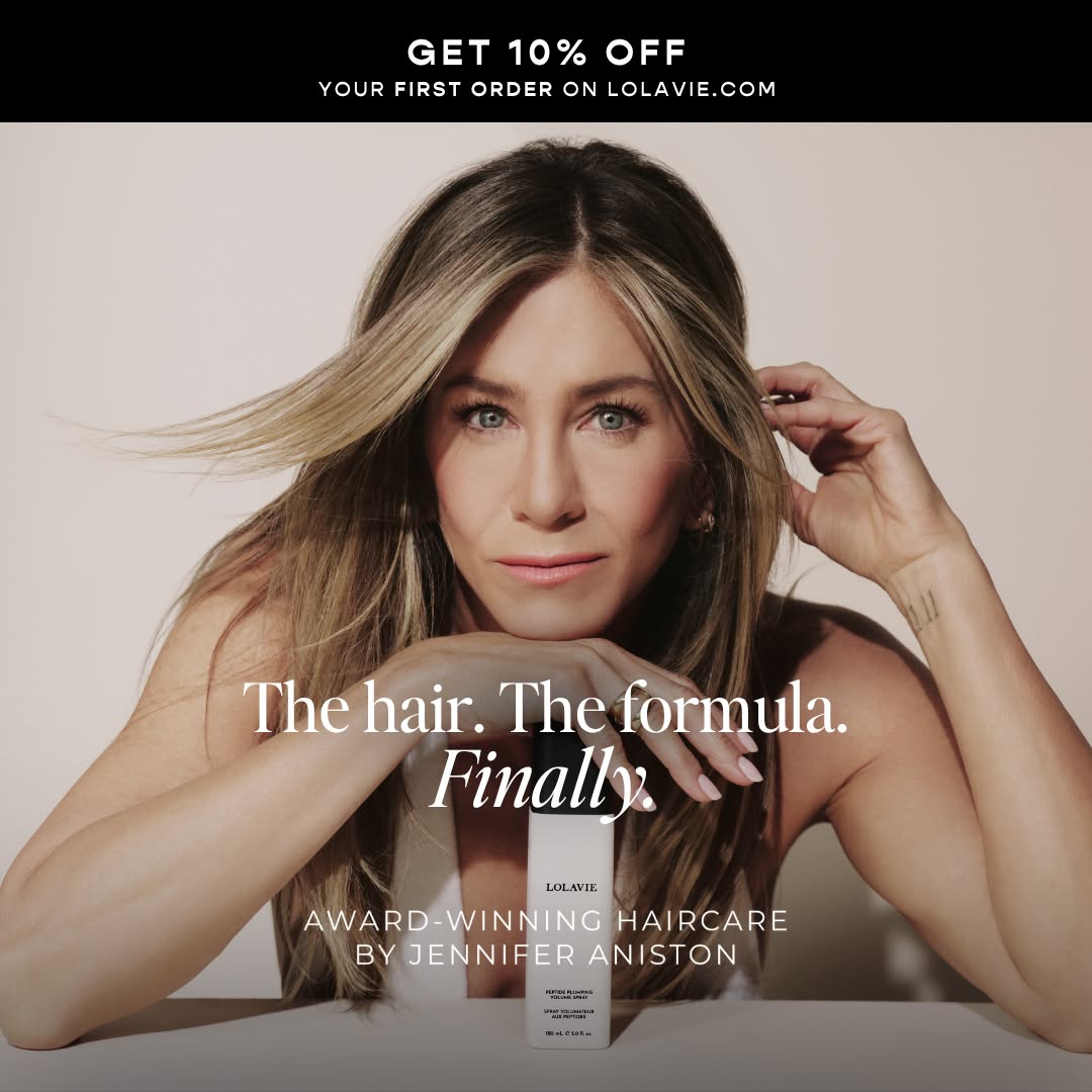 LolaVie Facebook ad: 10% Off Your First Order