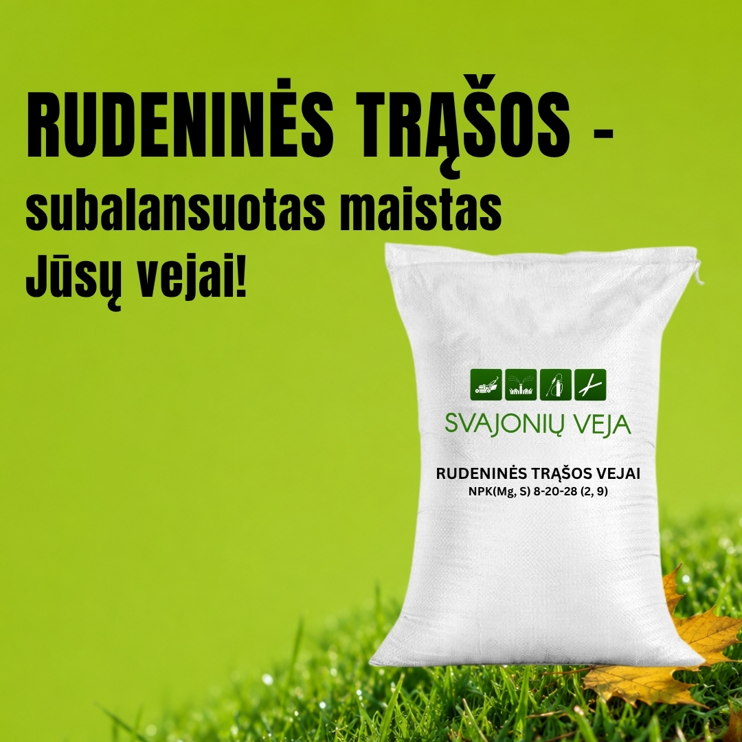 Svajonių veja Facebook ad: Rudeninės trąšos vejai