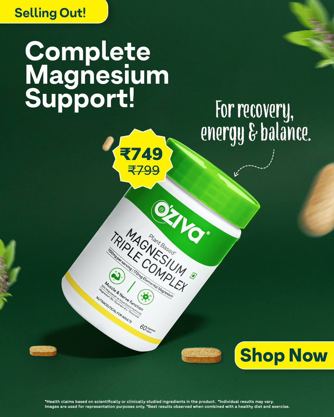 OZiva Facebook ad