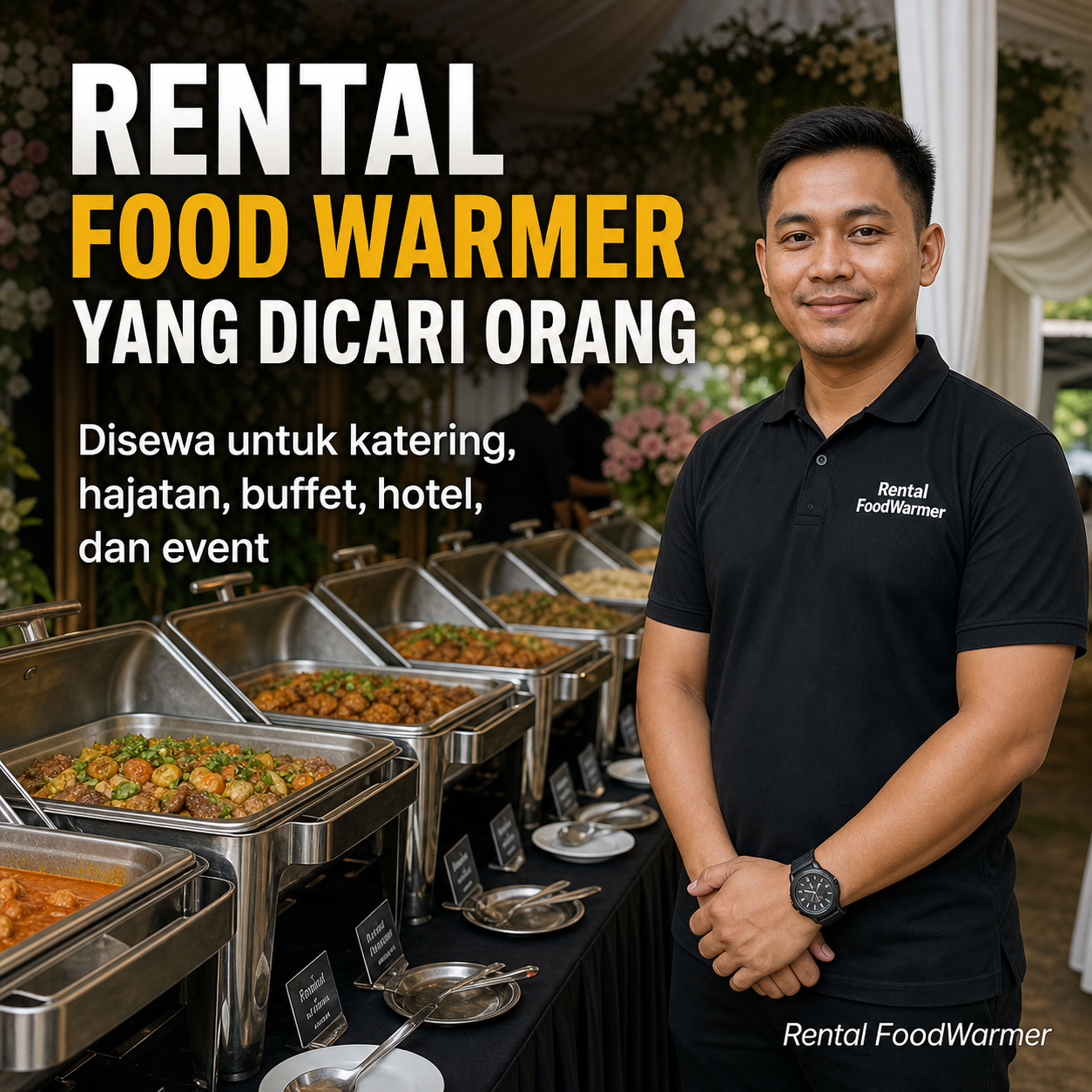 Roda Bisnis Facebook ad: Panduan Rental food warmer