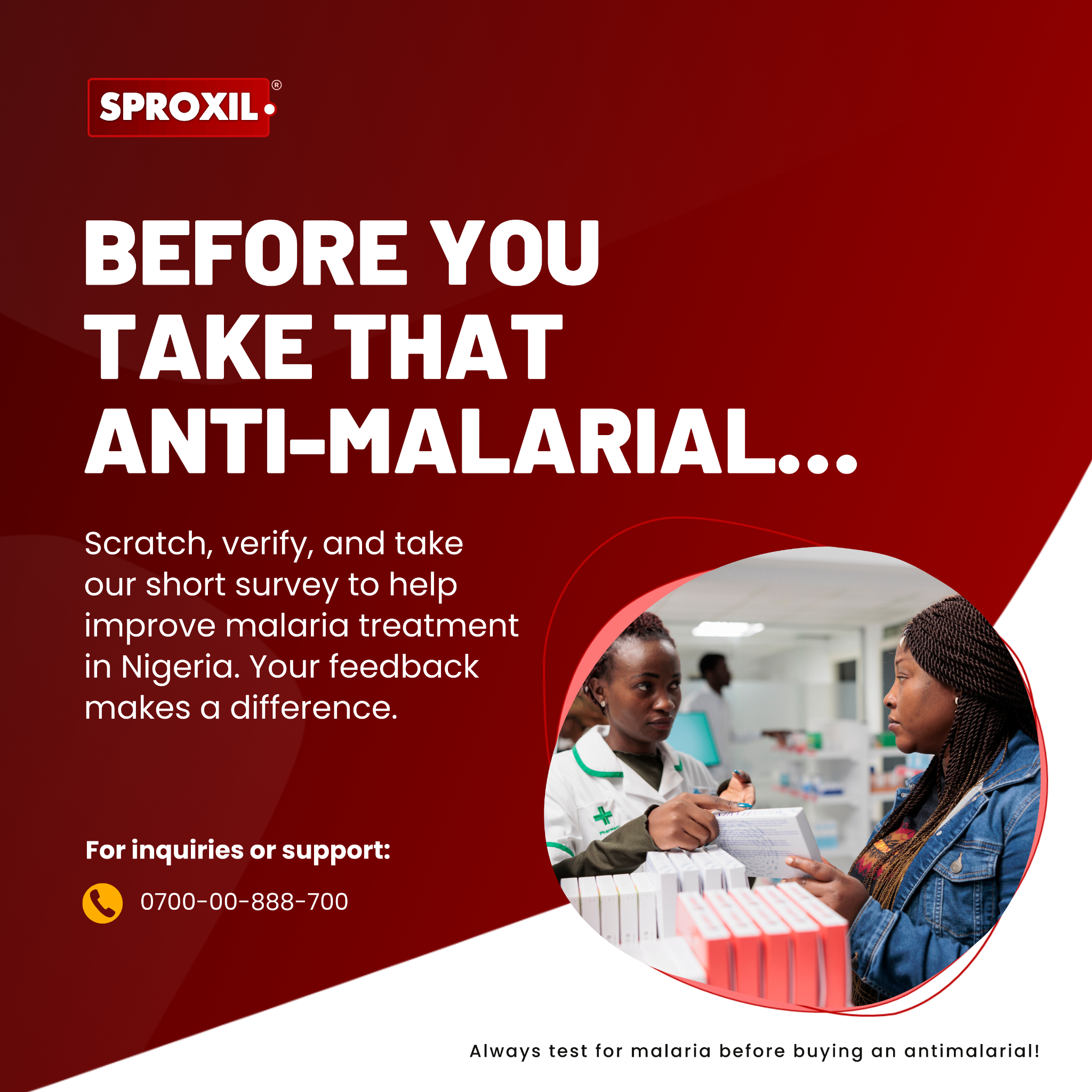 Sproxil Nigeria Facebook ad