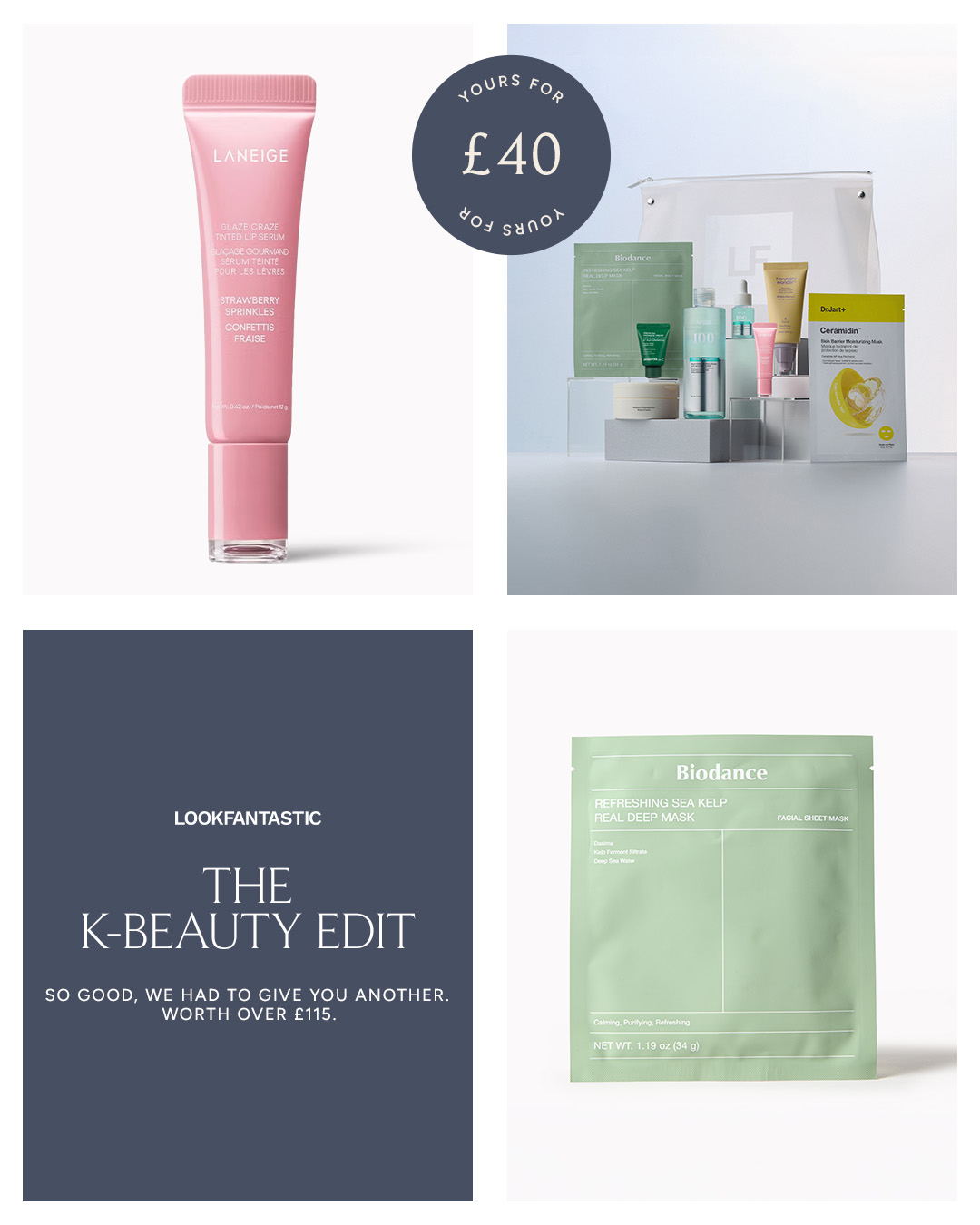 LOOKFANTASTIC Facebook ad