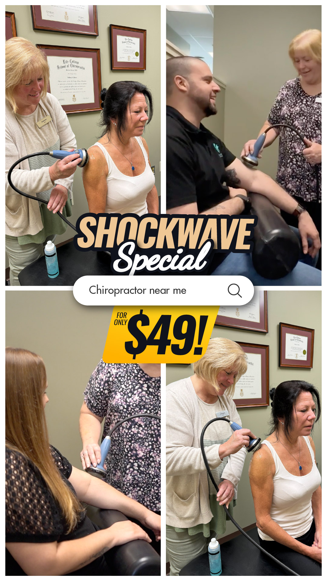 Towamencin Family Chiropractic Facebook ad from Jul 1, 2026