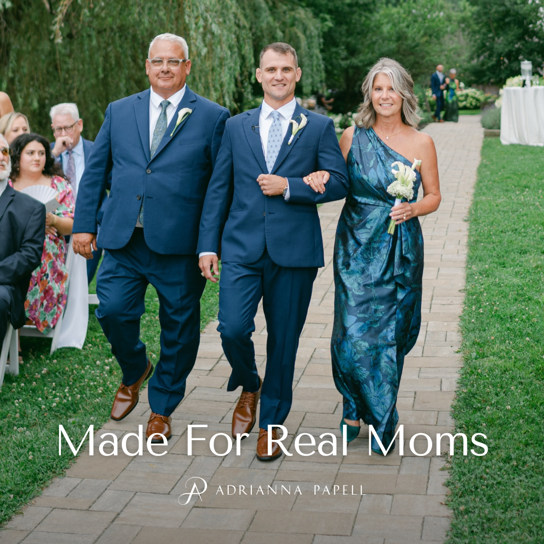 Adrianna Papell Facebook ad: Your Mother-Of Moment
