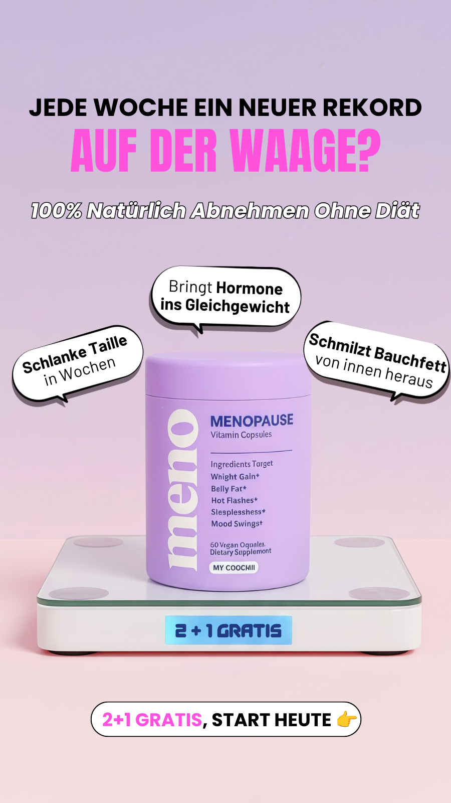 Menopause Weightloss Secrets Facebook ad