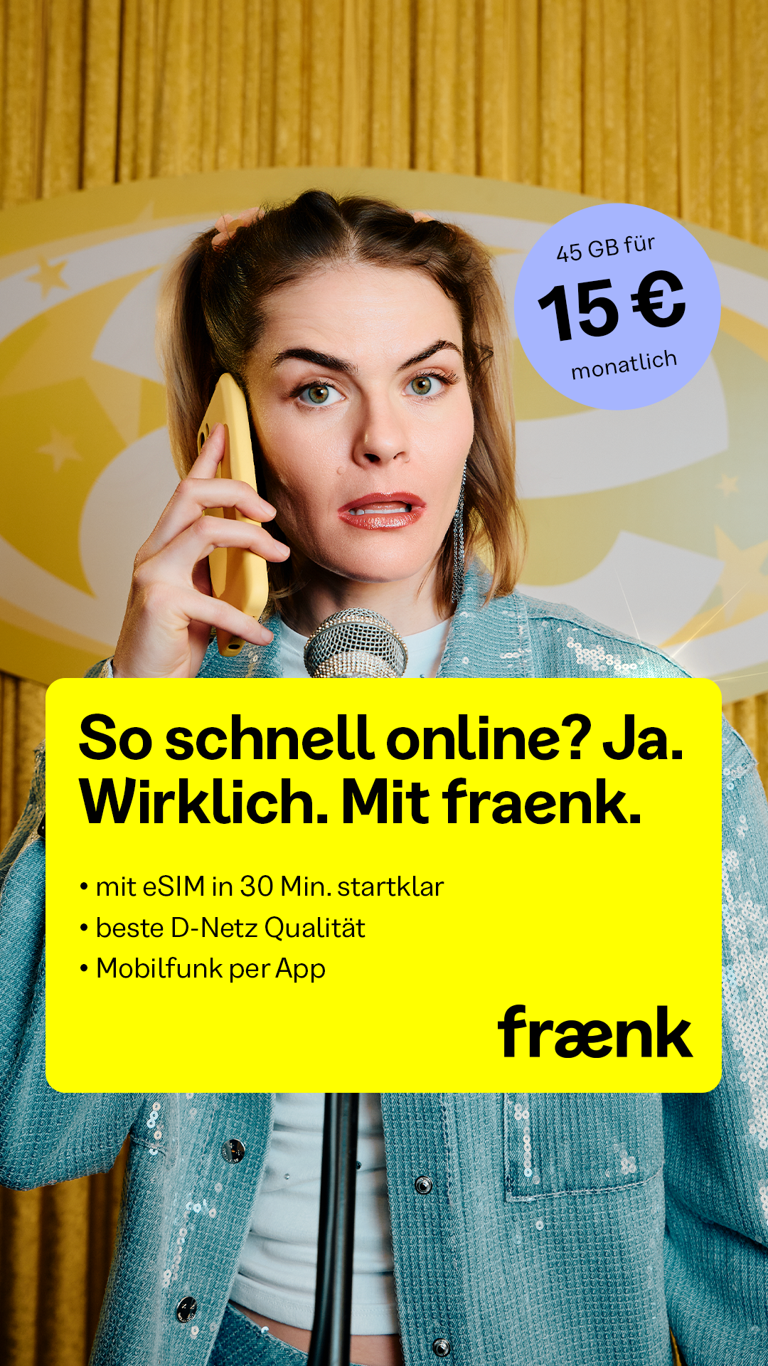 fraenk Facebook ad from Apr 1, 2026
