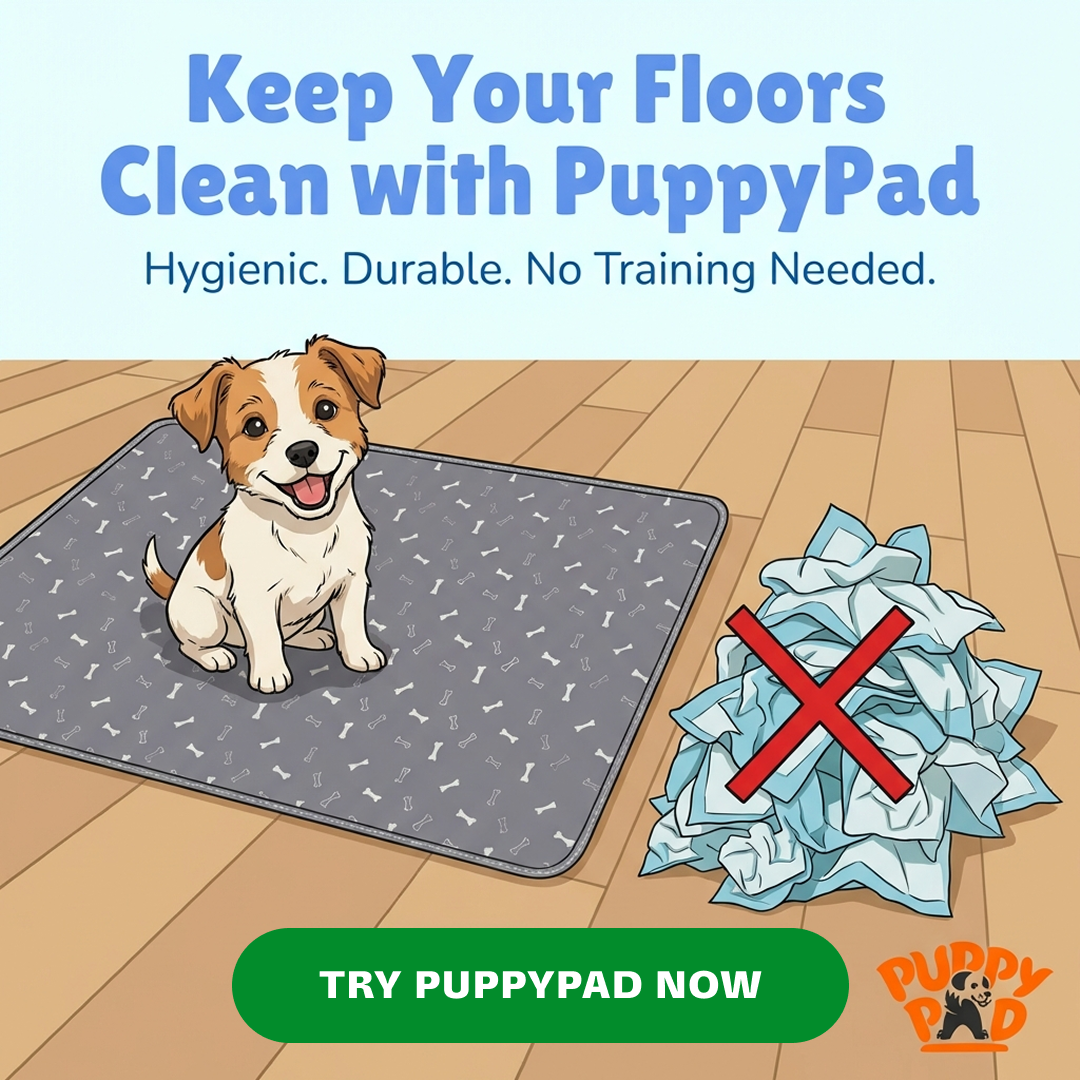 PuppyPad Facebook ad