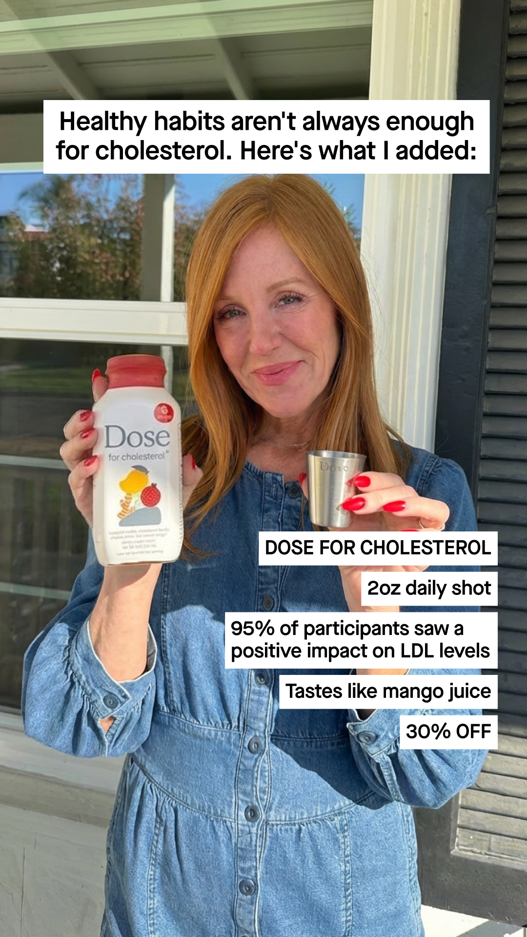 Dose for Cholesterol Facebook ad