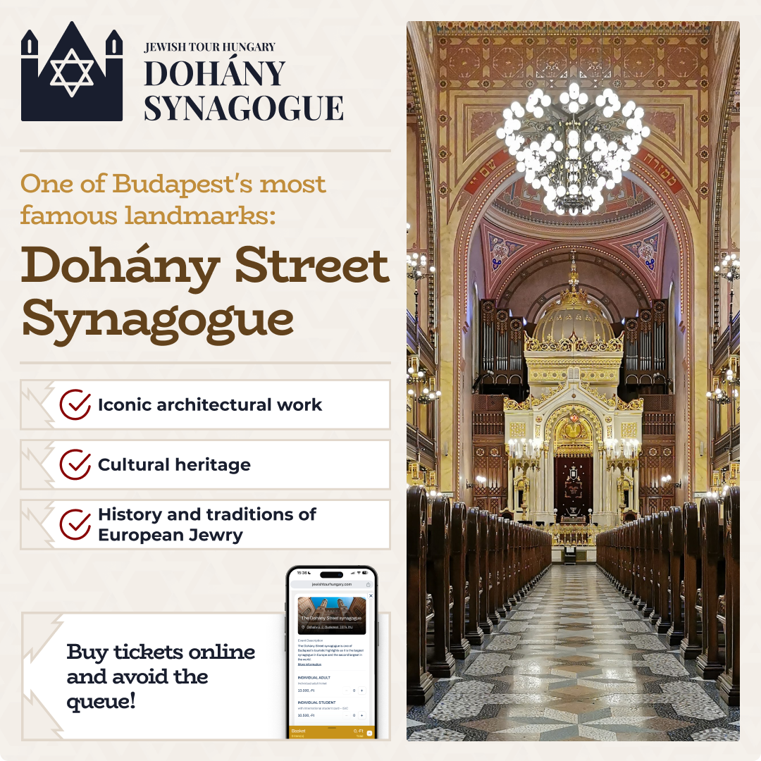 Dohány Street Synagogue Facebook ad