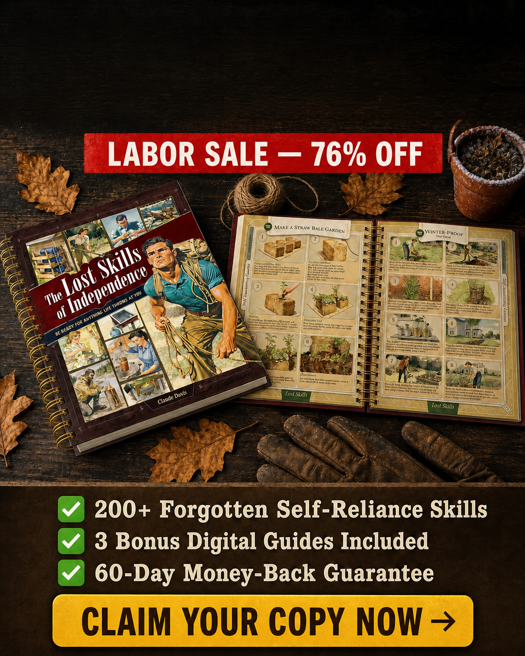 The Lost Skills of Independence Facebook ad