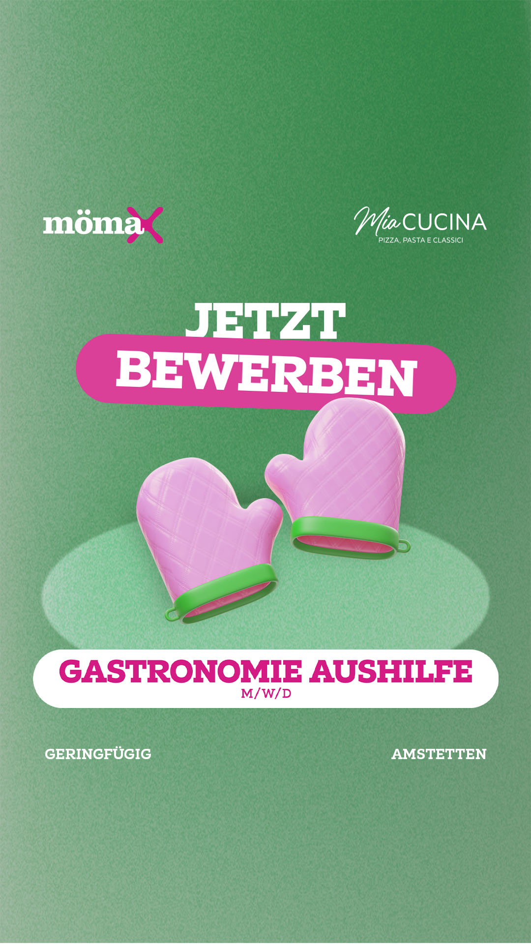 mömax Karriere Österreich Facebook ad from Mar 16, 2026