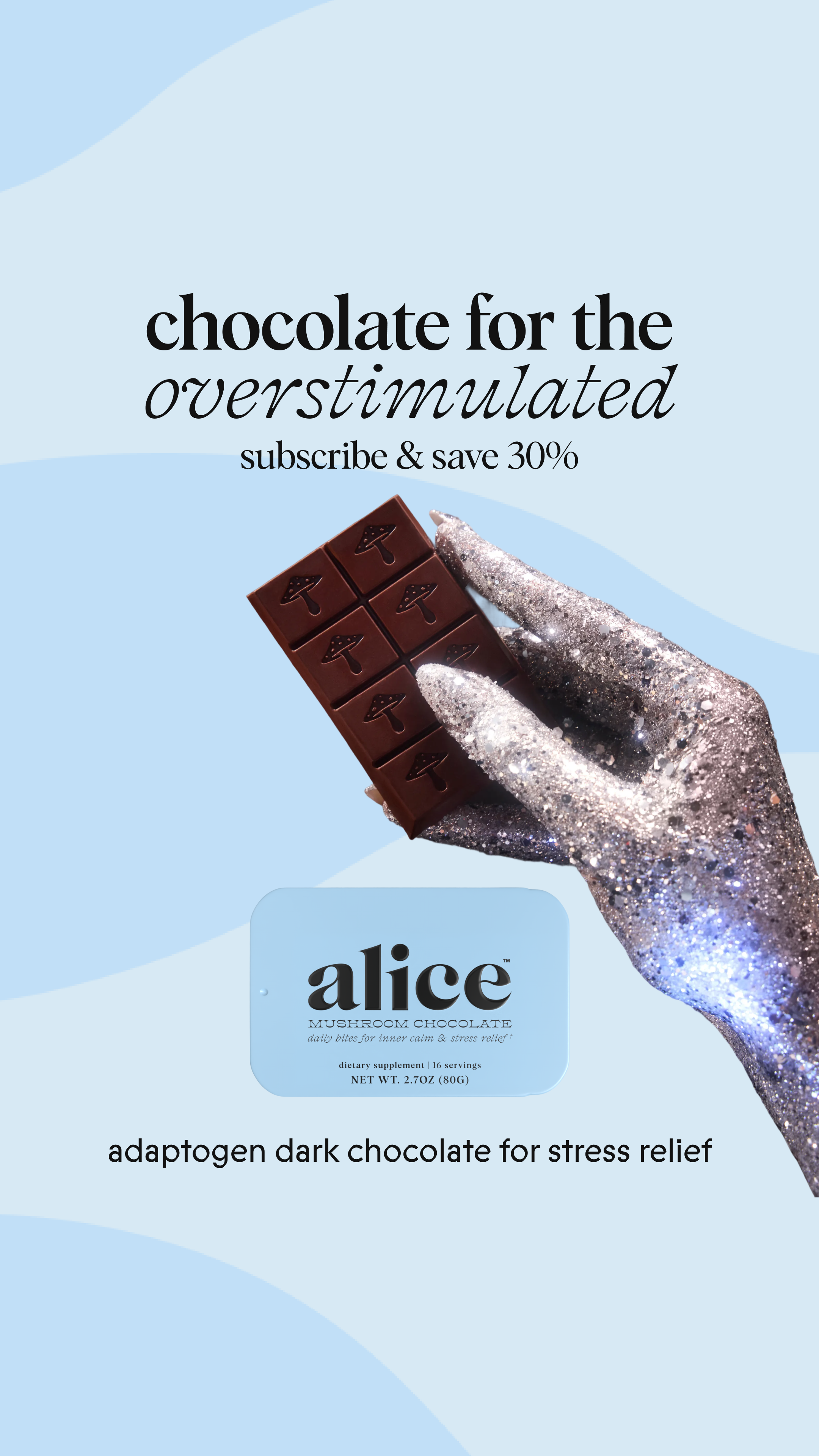 Alice Mushrooms Facebook ad