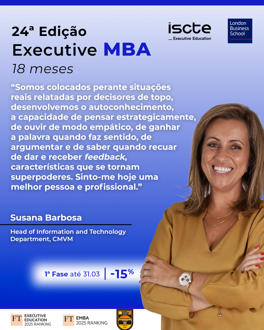 ISCTE Executive Education Facebook ad