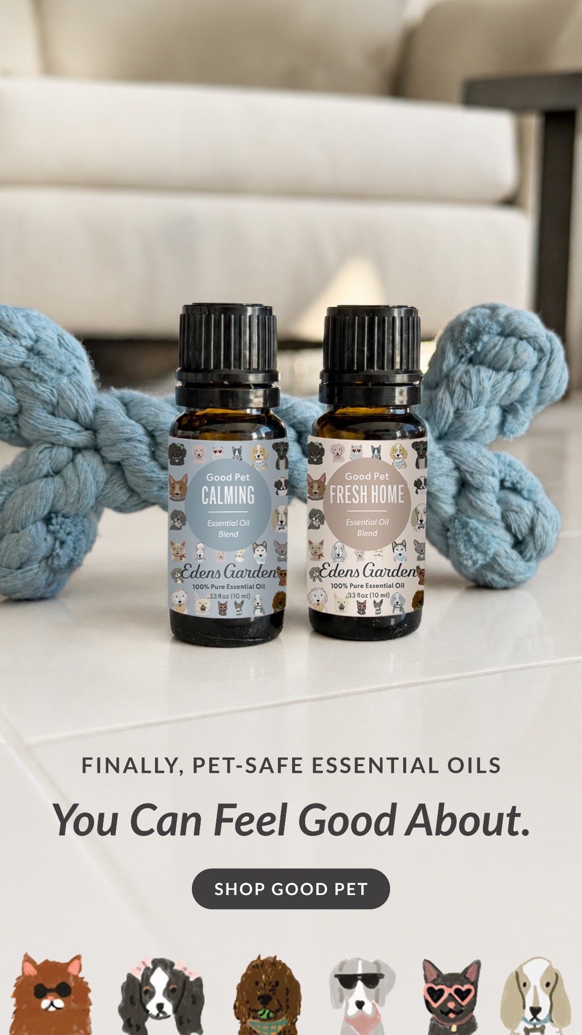 Edens Garden Essential Oils Facebook ad