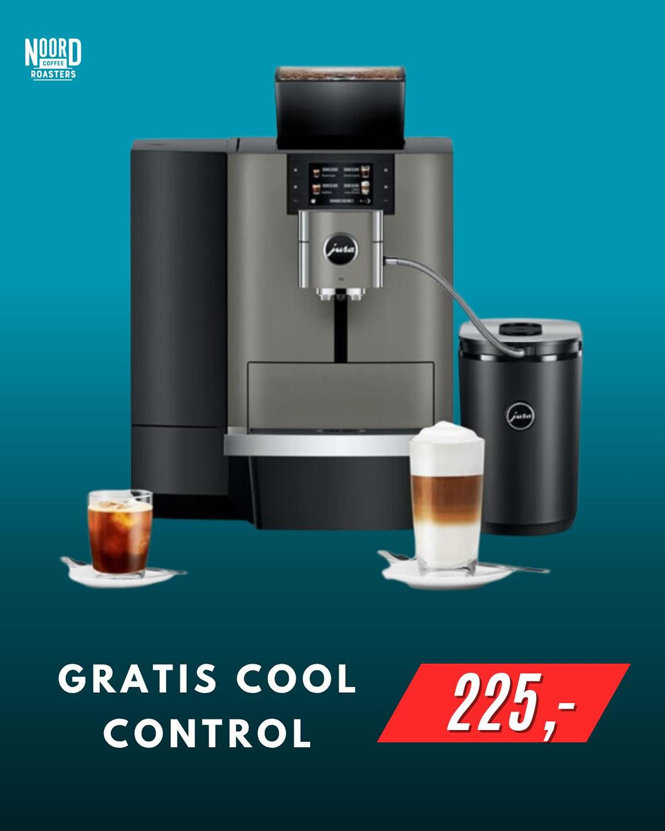 Noord Coffee Roasters Facebook ad: GRATIS COOLCONTROL