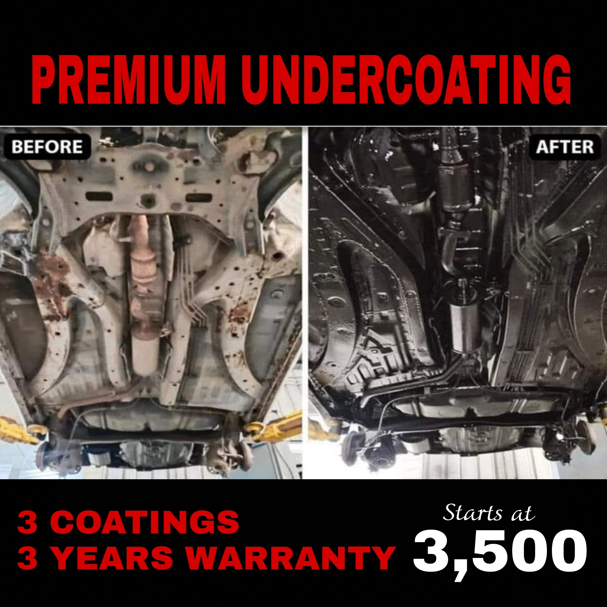 Rizal Undercoating by ProExpert Facebook ad: 𝙉𝙀𝙒 𝙋𝙍𝙊𝙈𝙊 for 𝟑𝙈 𝙋𝙍𝙀𝙈𝙄𝙐𝙈…