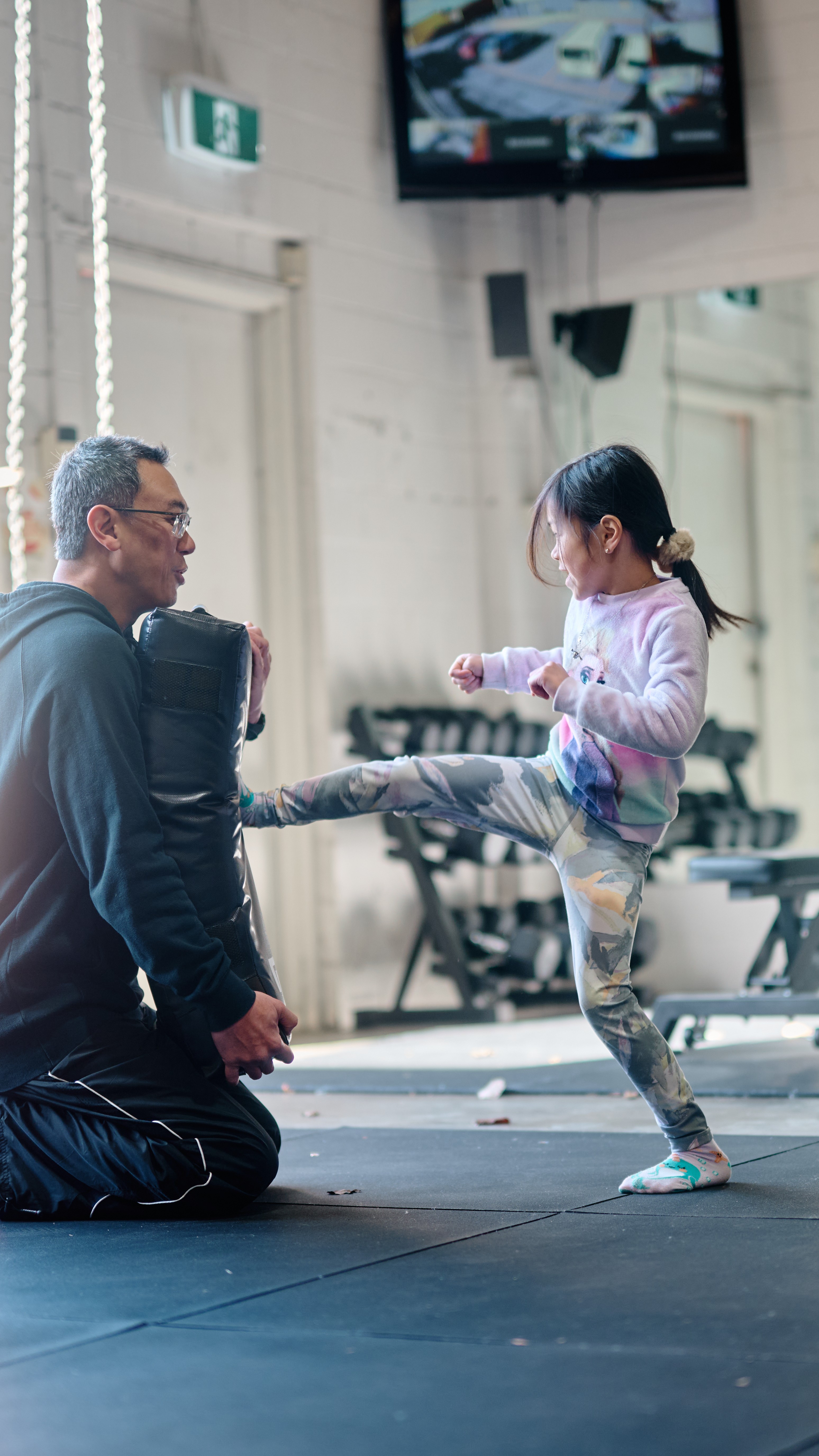 New Warrior Facebook ad: Free Kids Martial Arts Class!