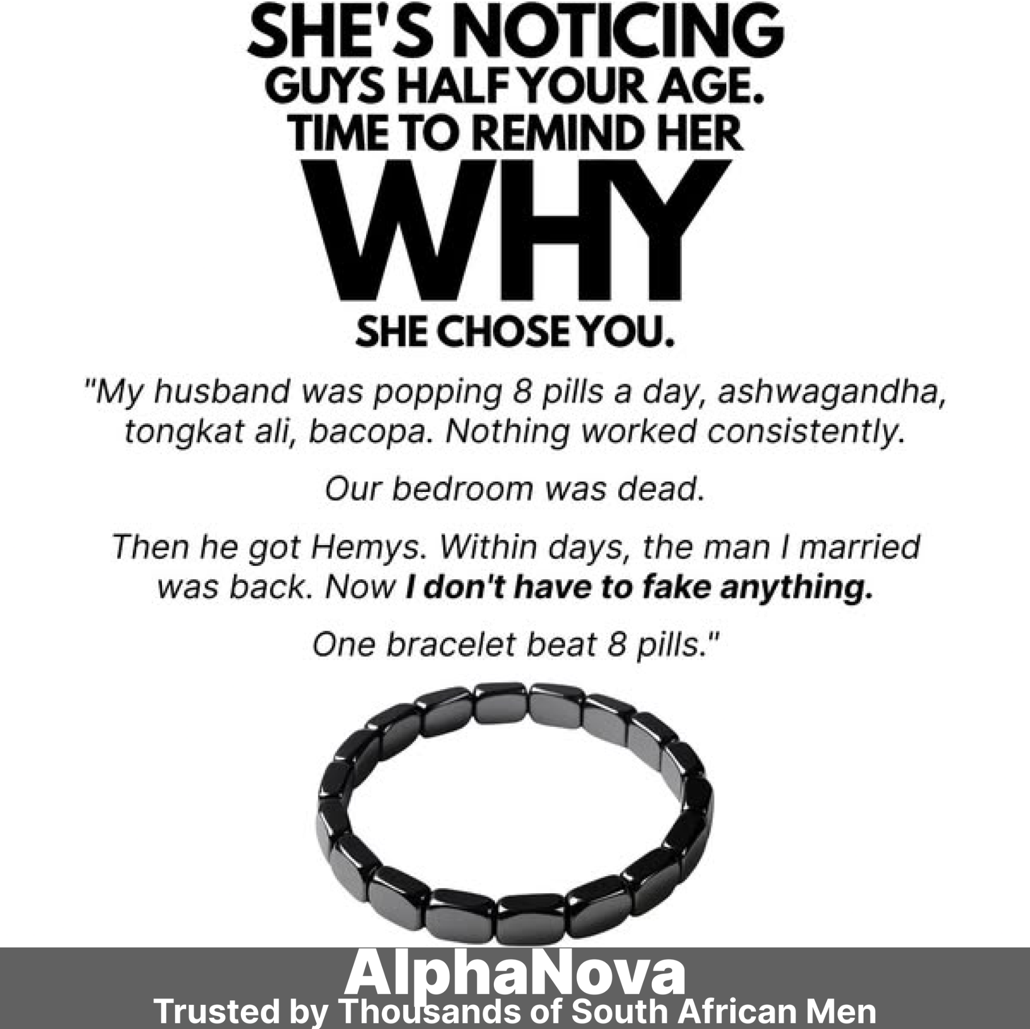 AlphaNova Facebook ad: 40% OFF Today