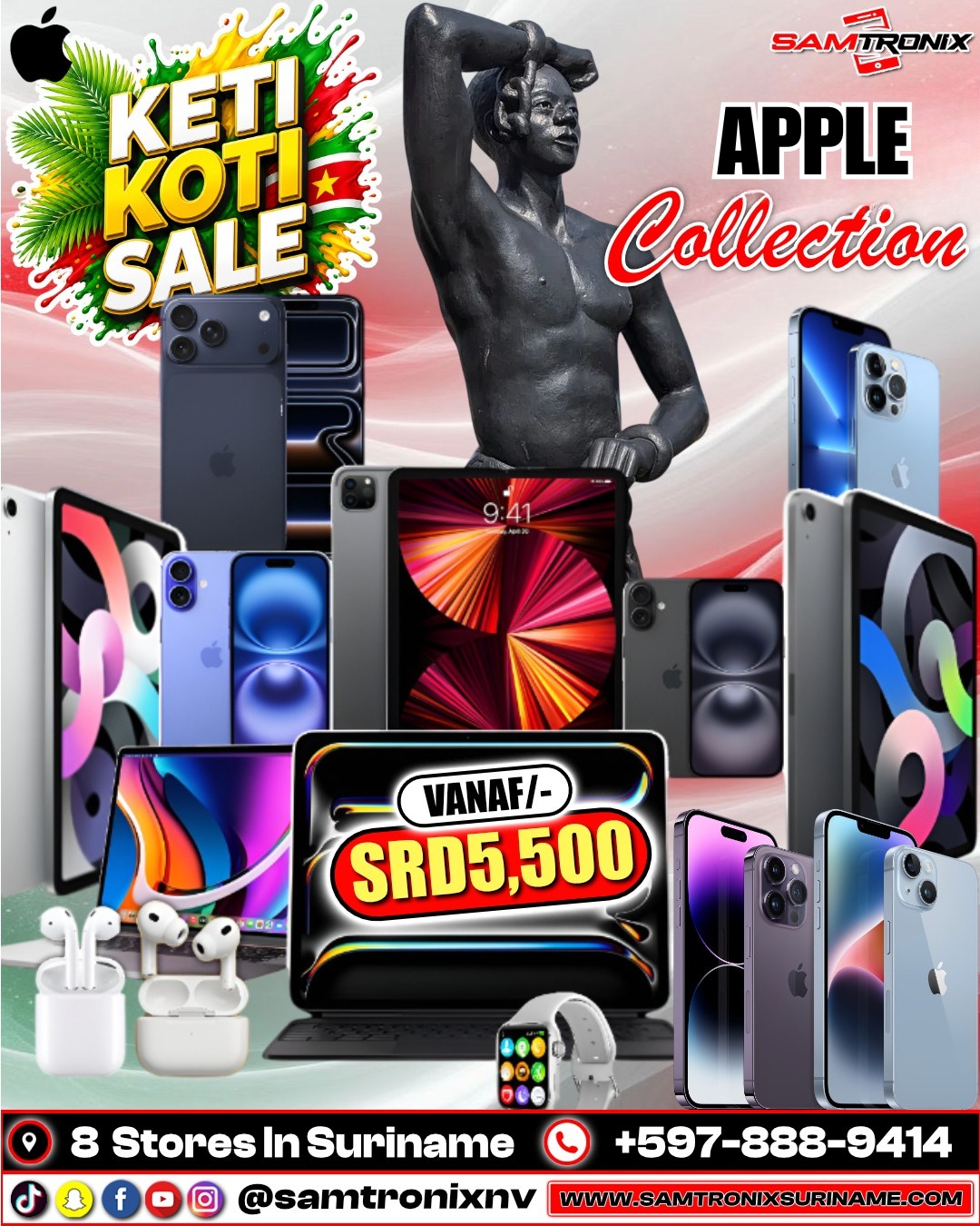 Sam Tronix N.V. Facebook ad