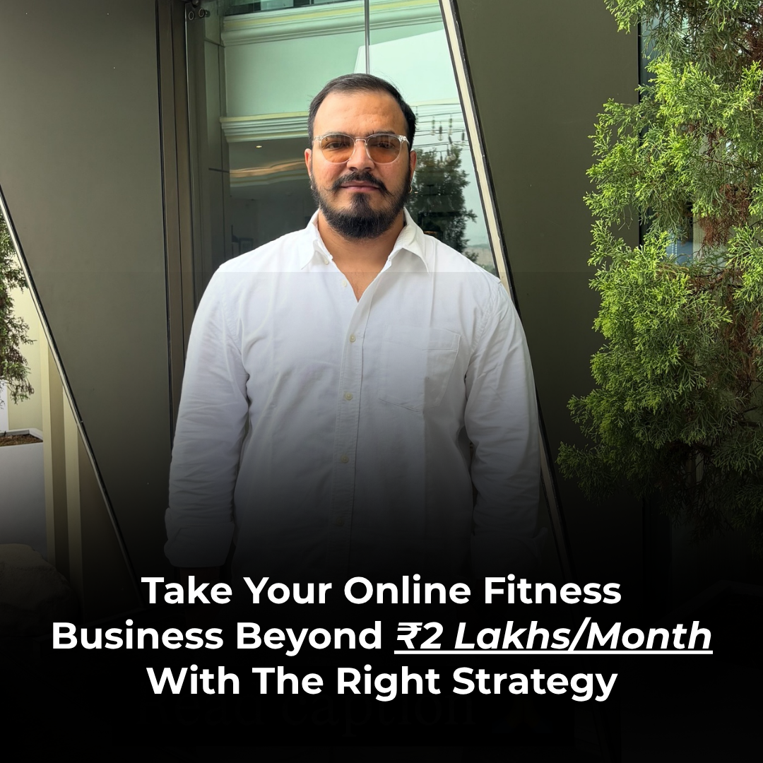 Fitness Business Coaching India - Hemant Facebook ad: Only For Health and Fitness Coaches