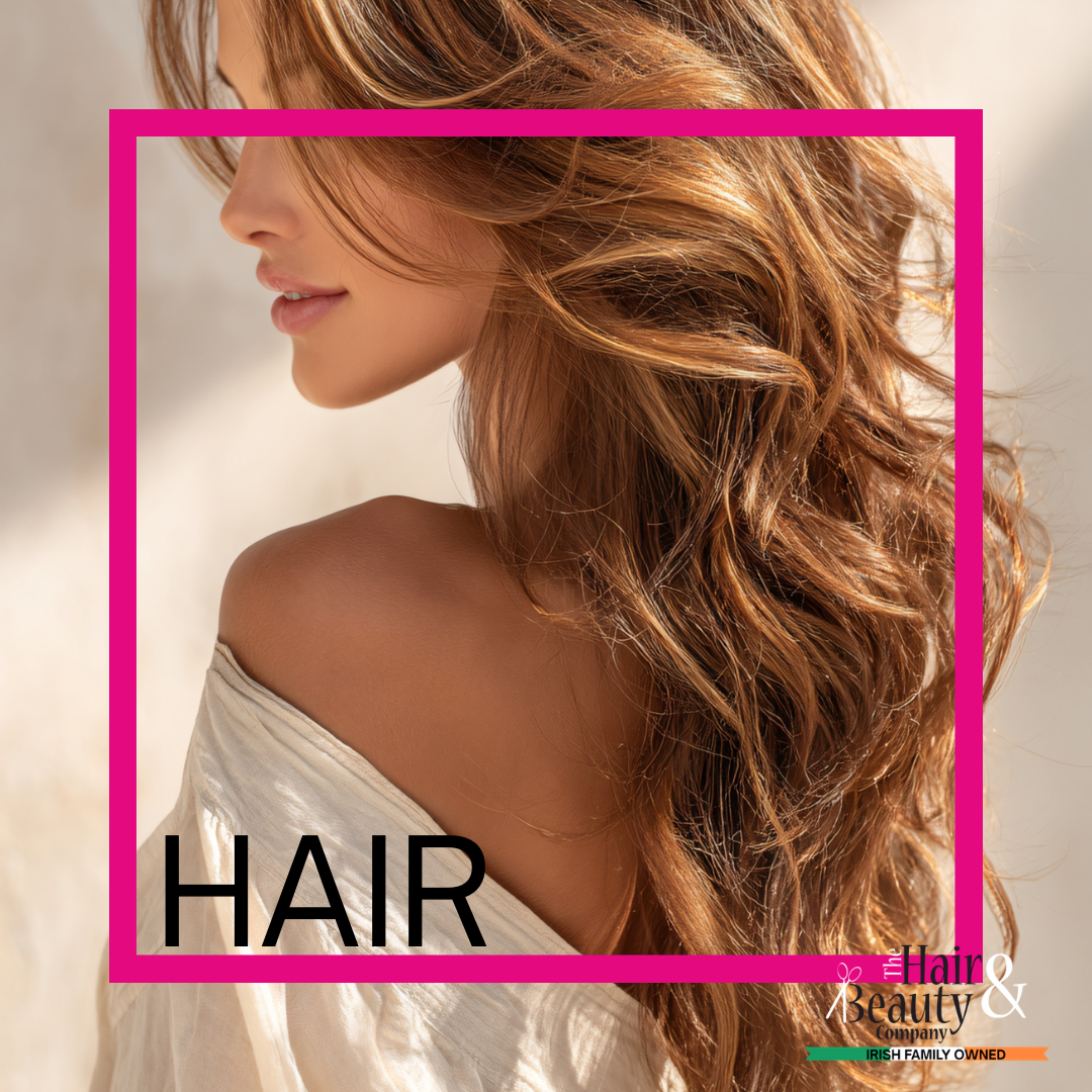 The Hair and Beauty Company Facebook ad from Feb 12, 2026