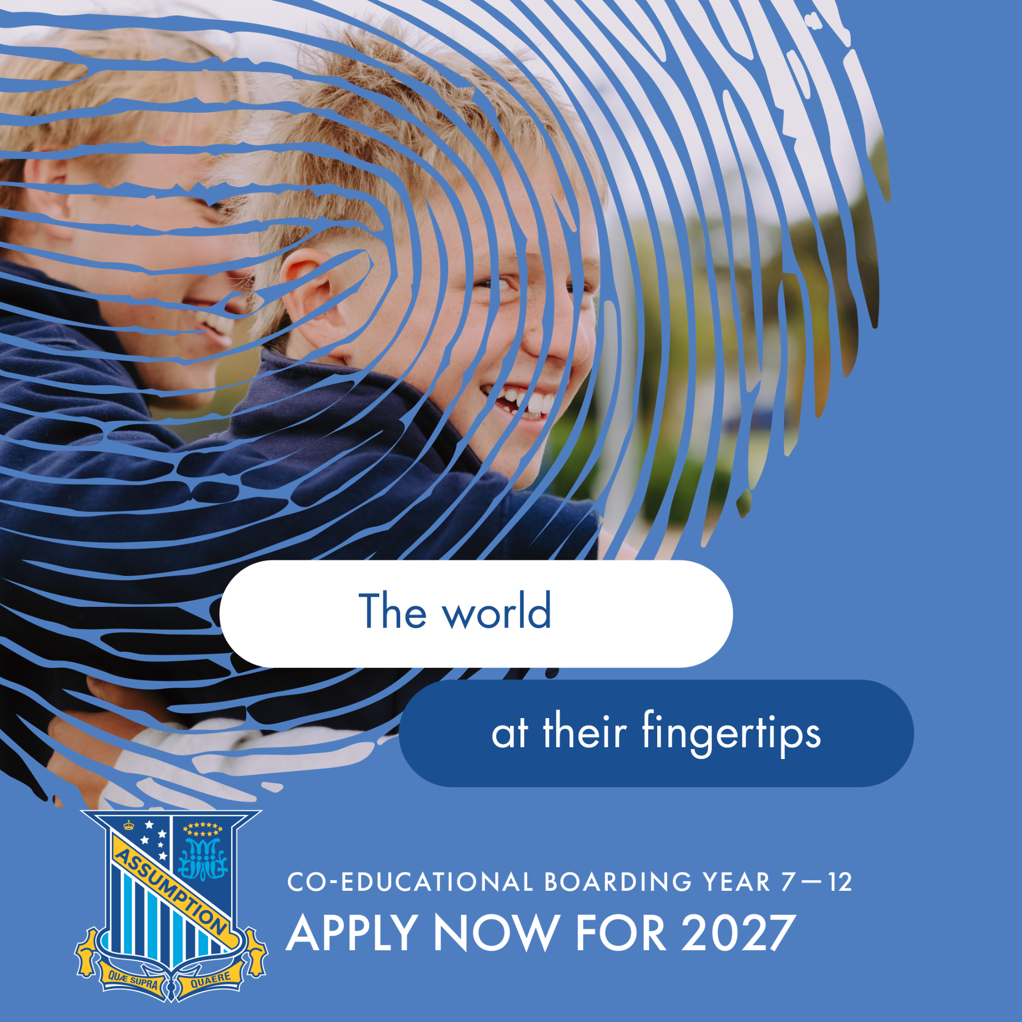 Assumption College, Kilmore Facebook ad: Co-Educational Boarding