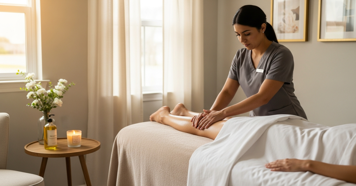 CC Body Sculpting Facebook ad: We Come To You, Lymphatic Drainage OC