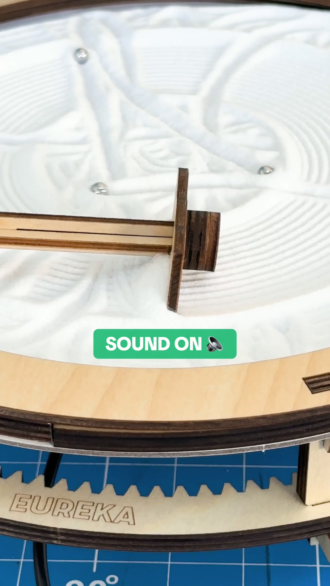 KiwiCo Facebook ad: Build Spinning Sand Garden