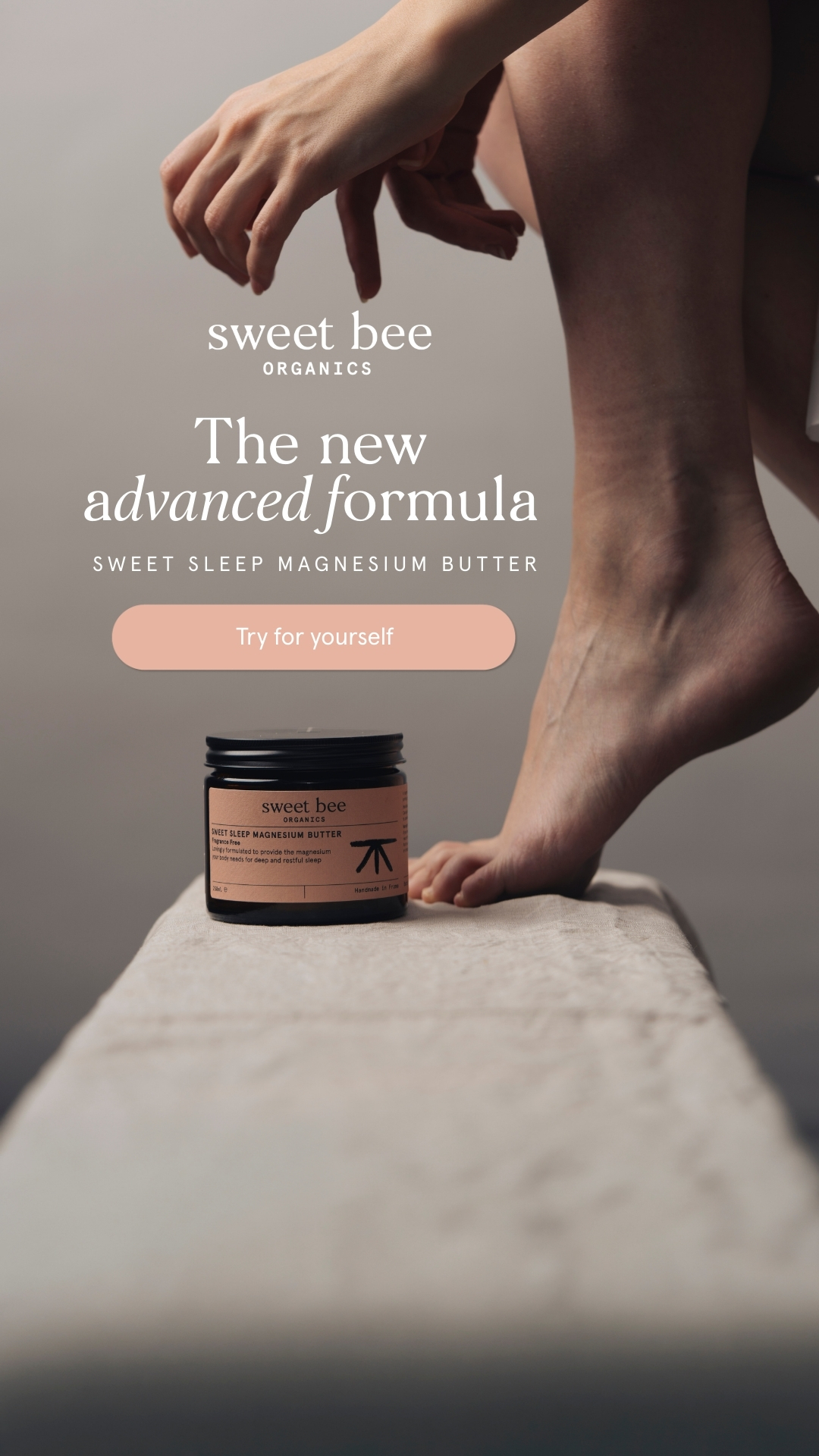 Sweet Bee Organics Facebook ad