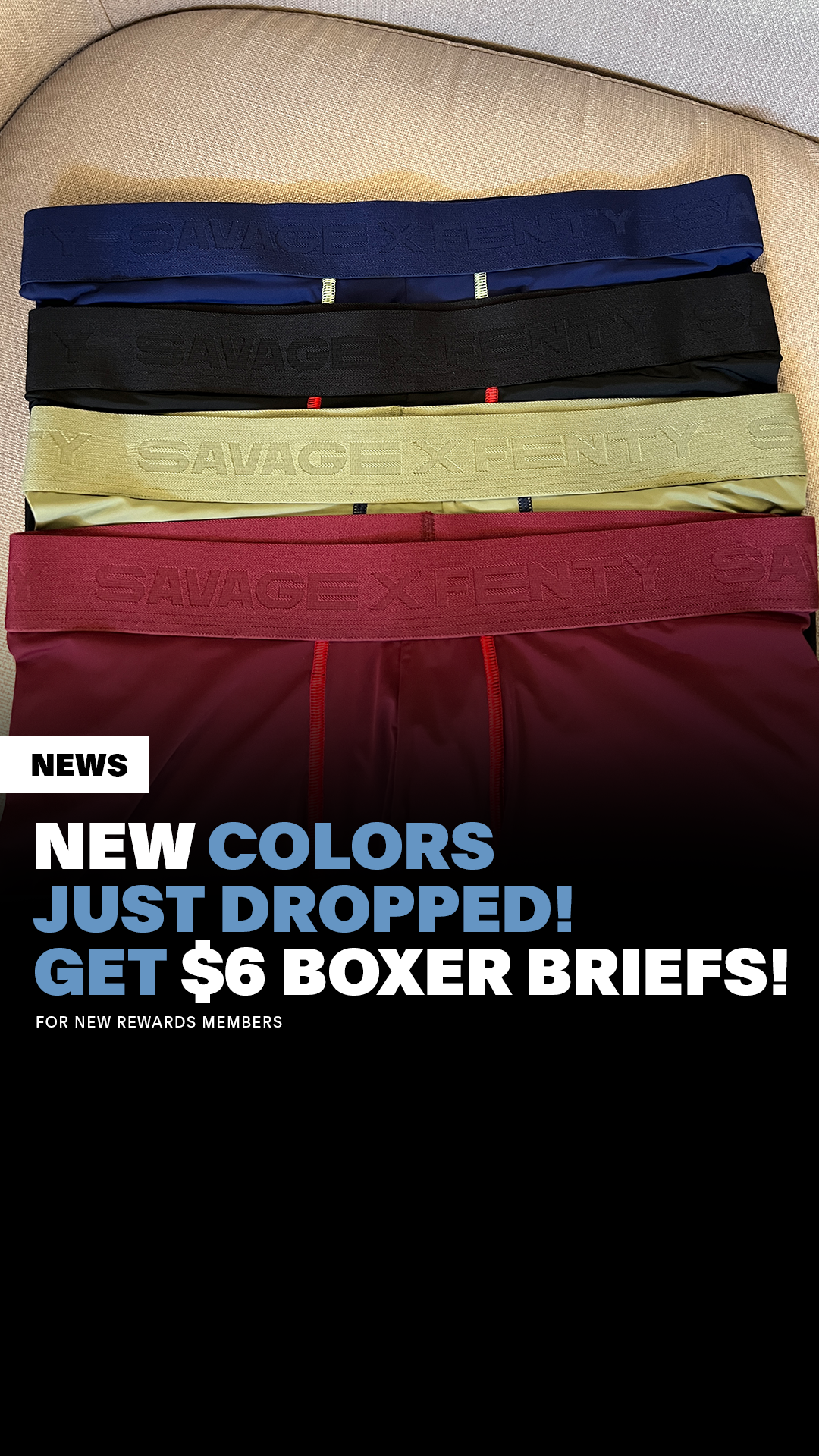 Savage X Fenty Facebook ad