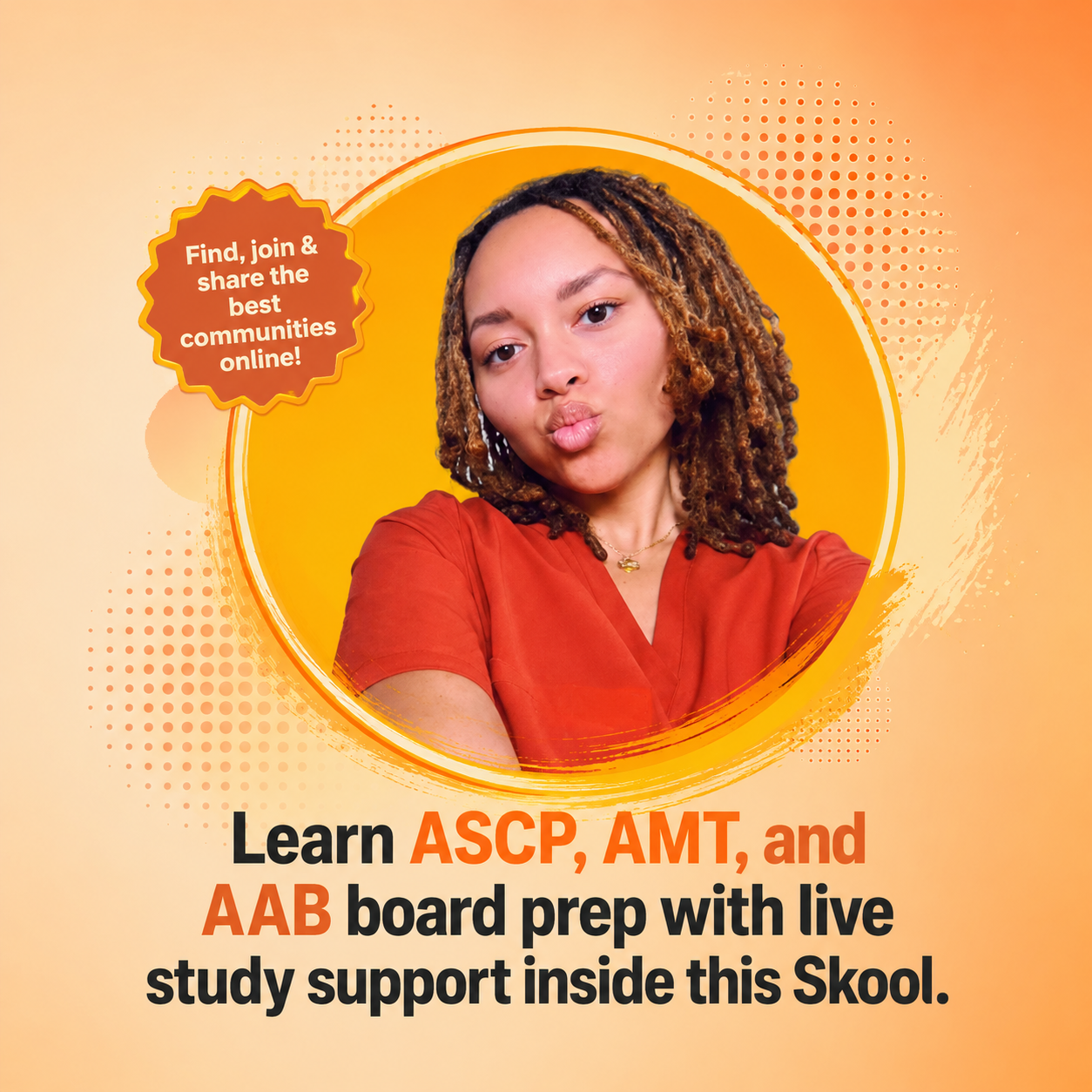Skool Facebook ad