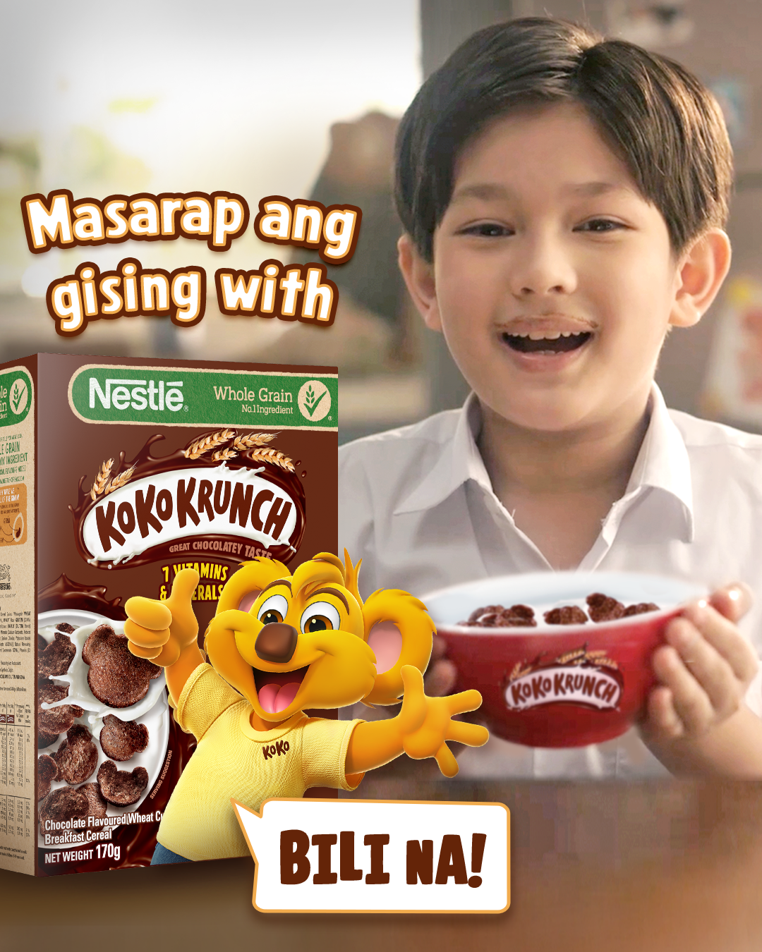 Nestle Breakfast Cereals Philippines Facebook ad from Dec 31, 2025