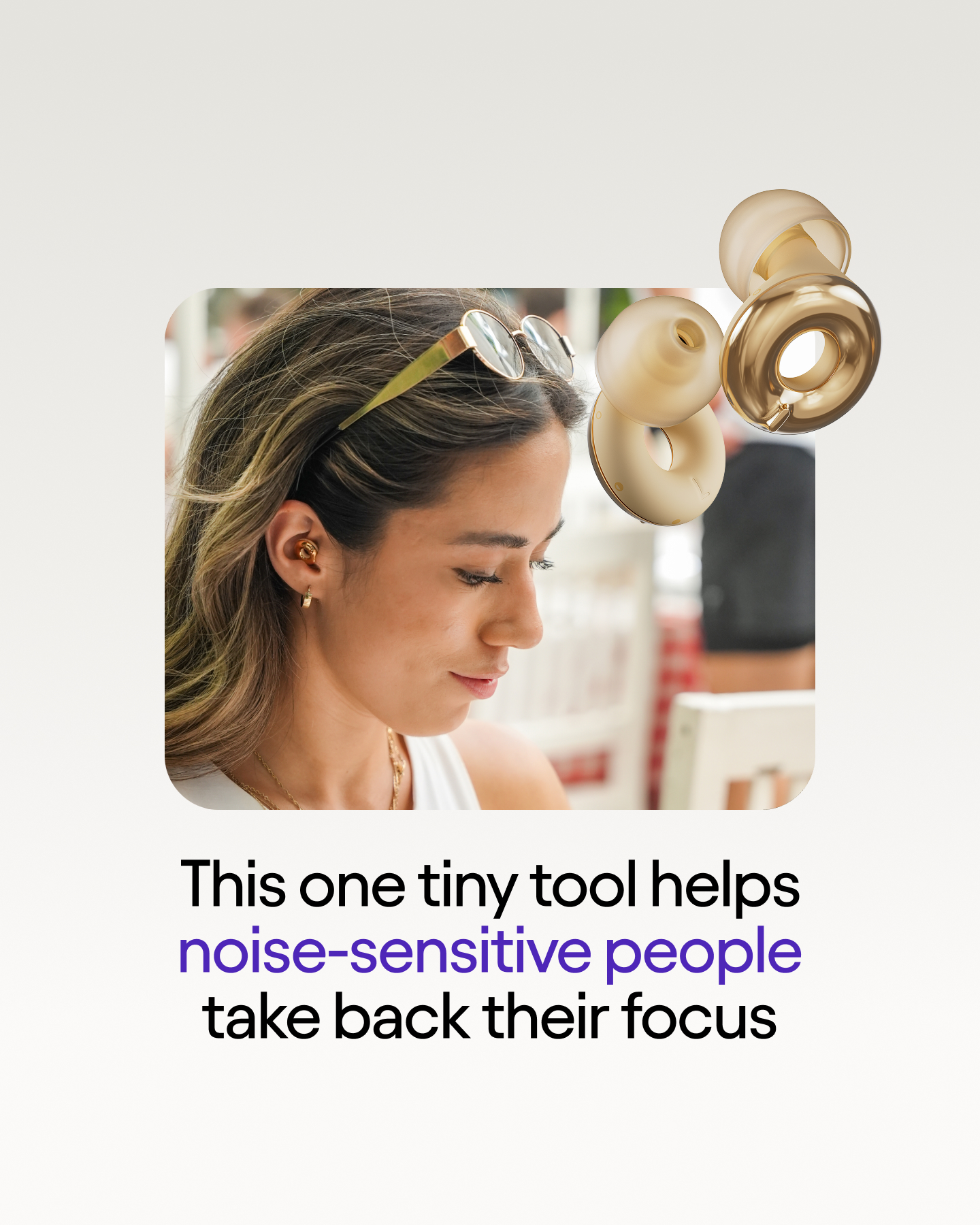 Loop Facebook ad: Switch from fun to focus to calm in an instant