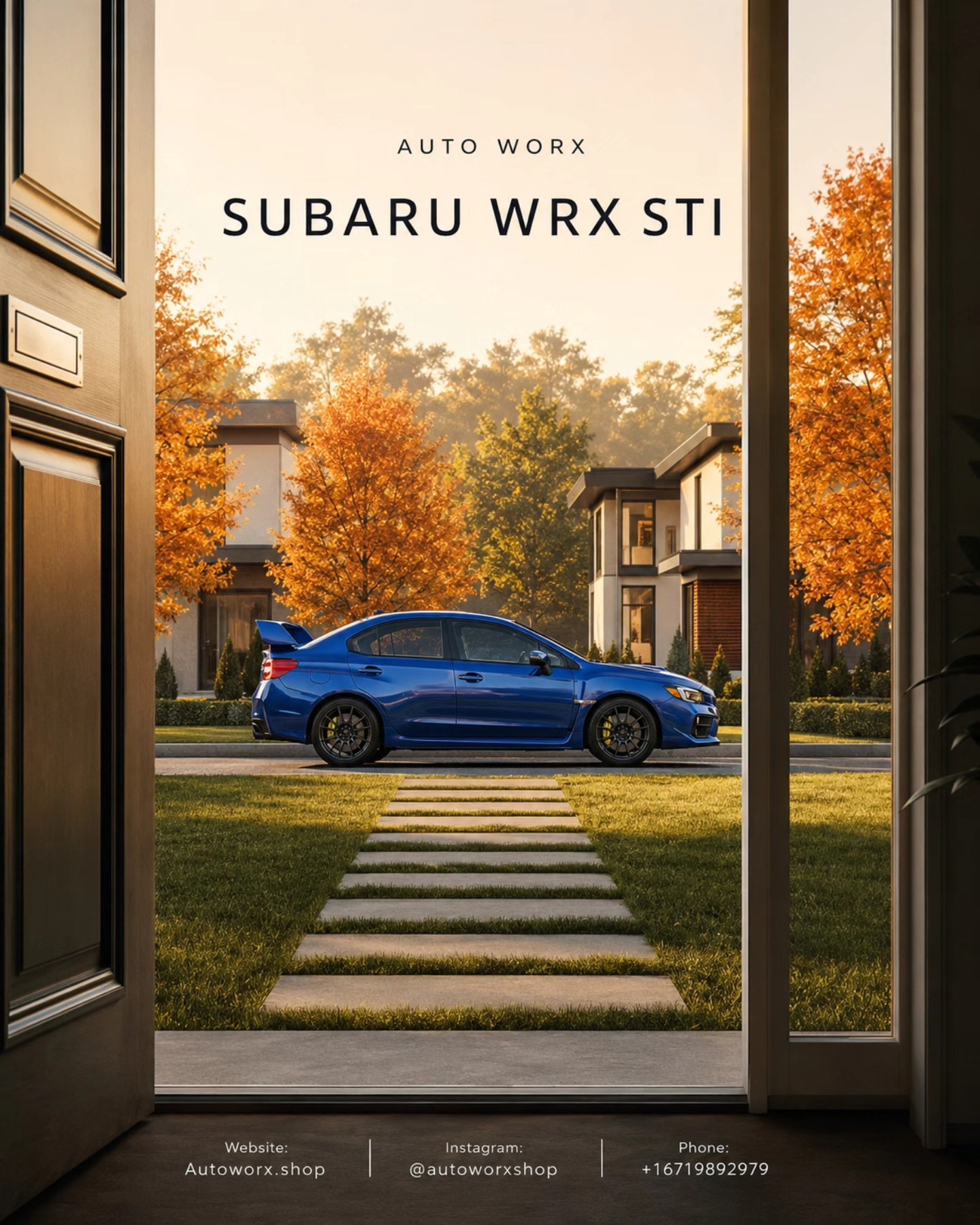 AutoWorx Facebook ad: PERFORMANCE CARE DONE RIGHT.
