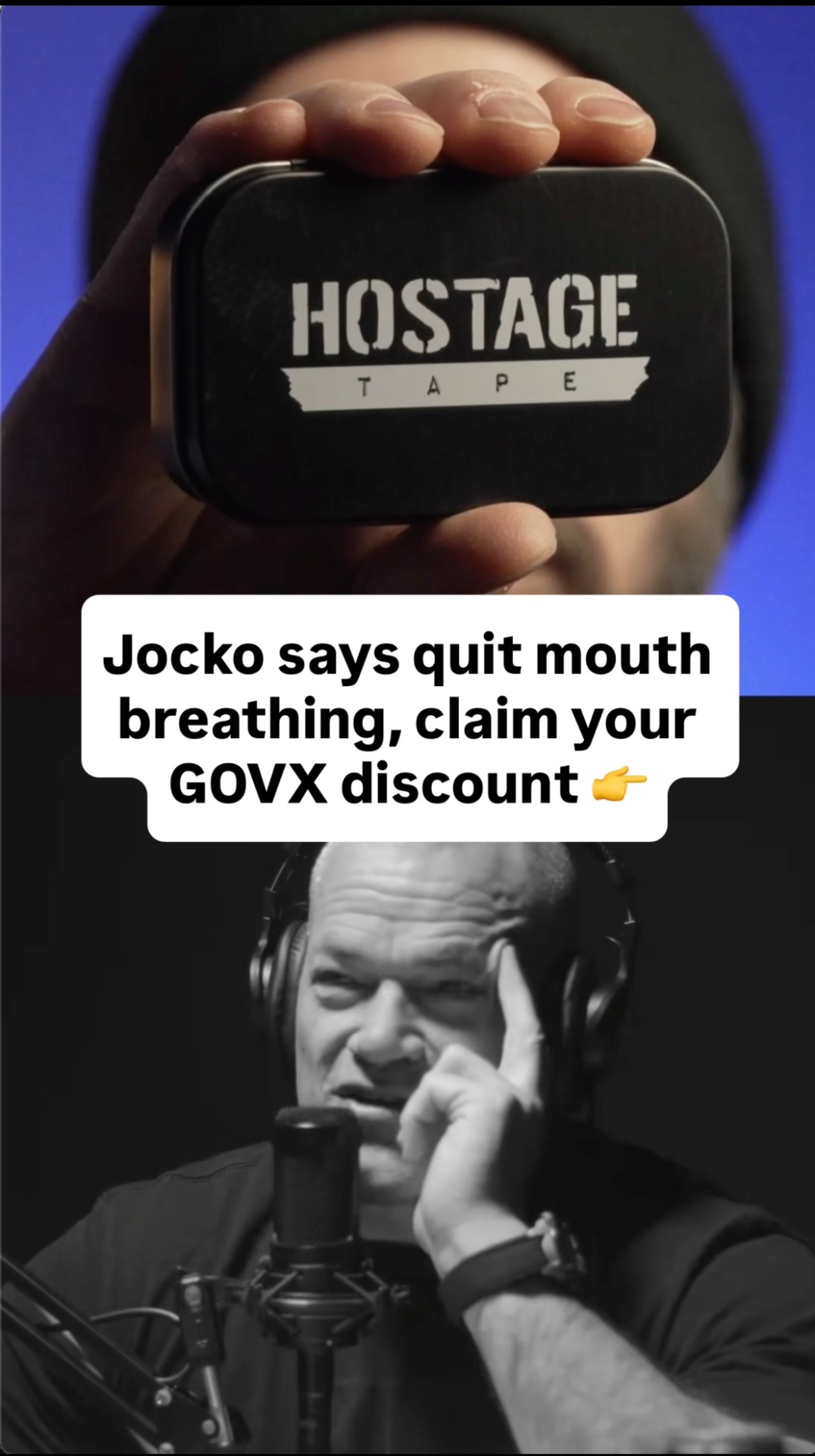 GOVX Facebook ad