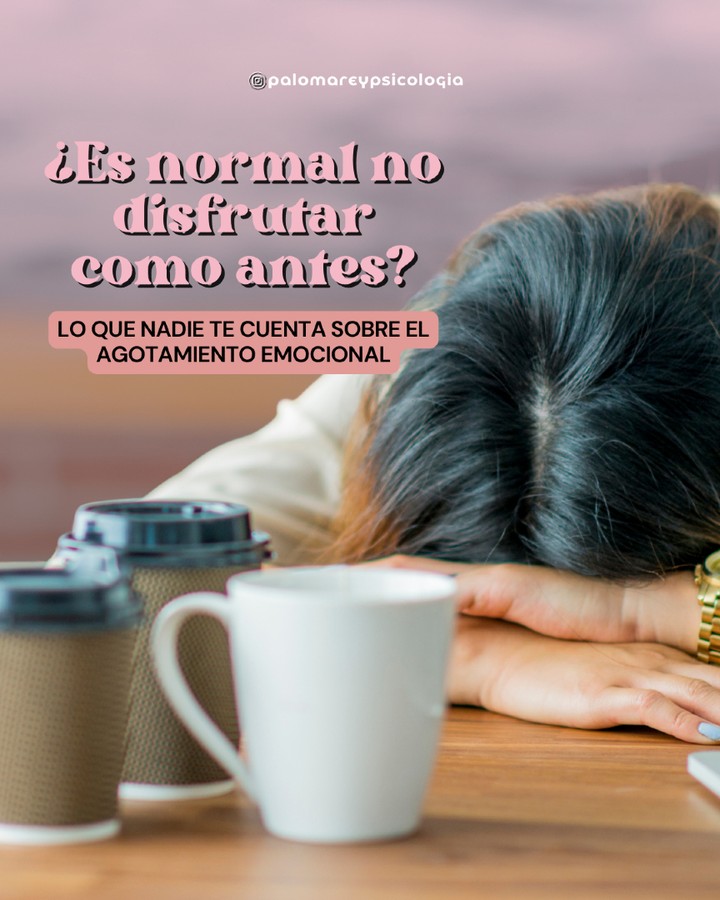 Paloma Rey Psicología Facebook ad: ¿Te ha pasado que todo va bien, pero…