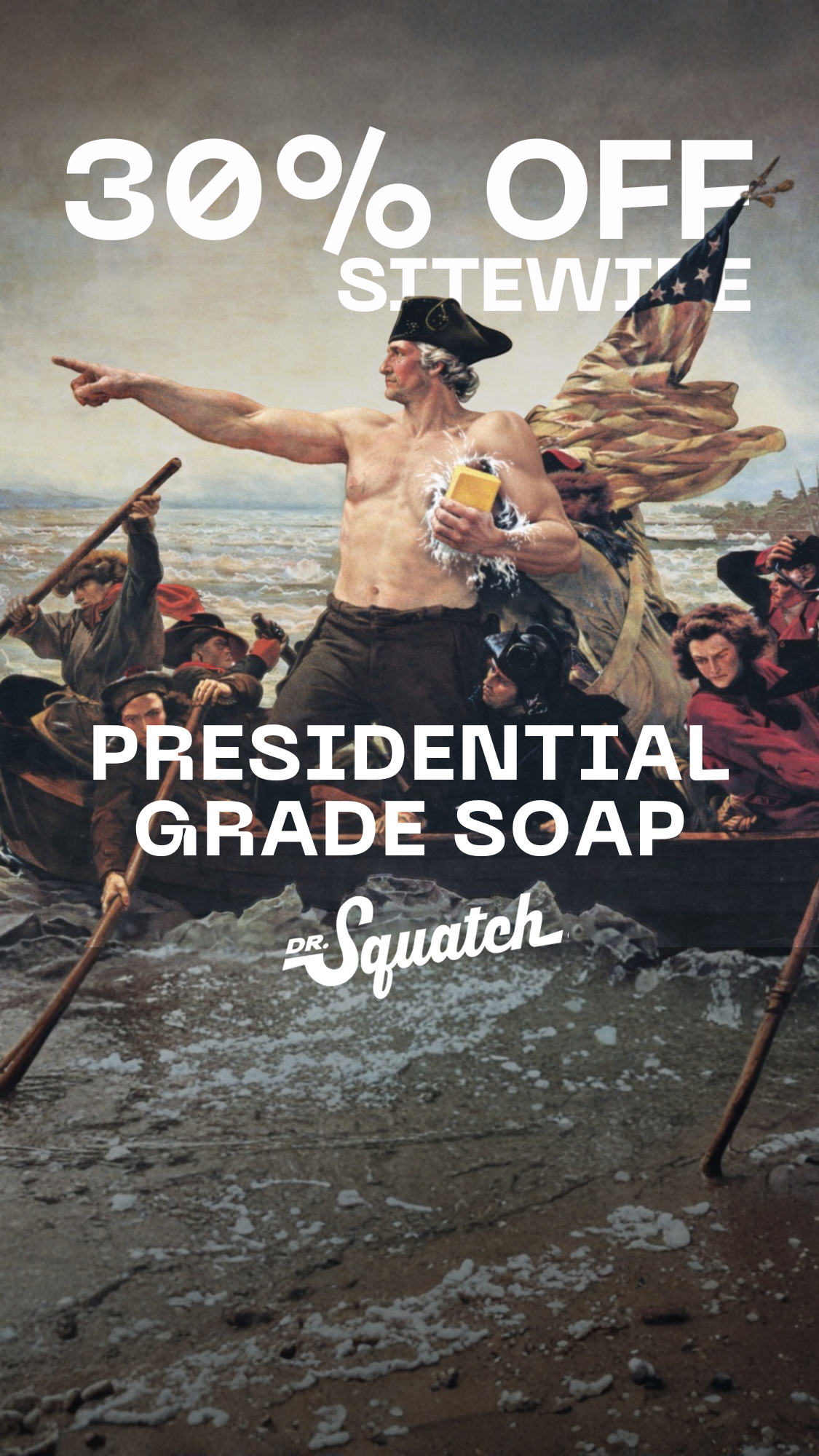 Dr. Squatch Facebook ad