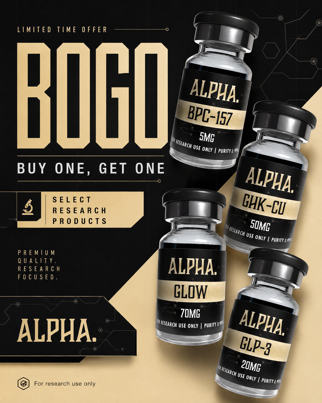 Alpha Pro Research Facebook ad