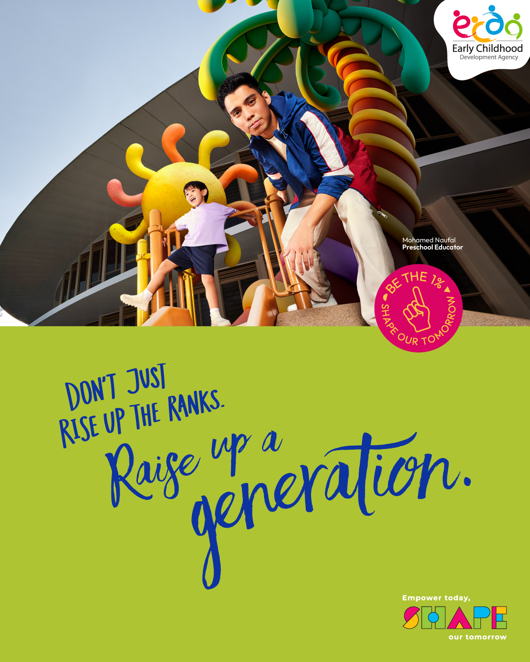 Beanstalk ECDA Facebook ad