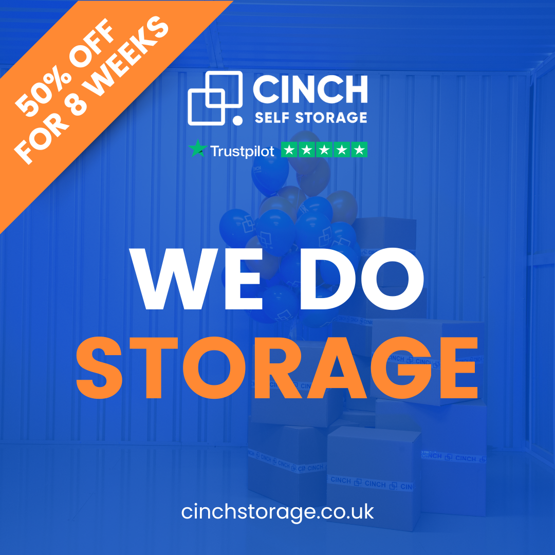 Cinch Self Storage Facebook ad: Secure Your Belongings with Confidence