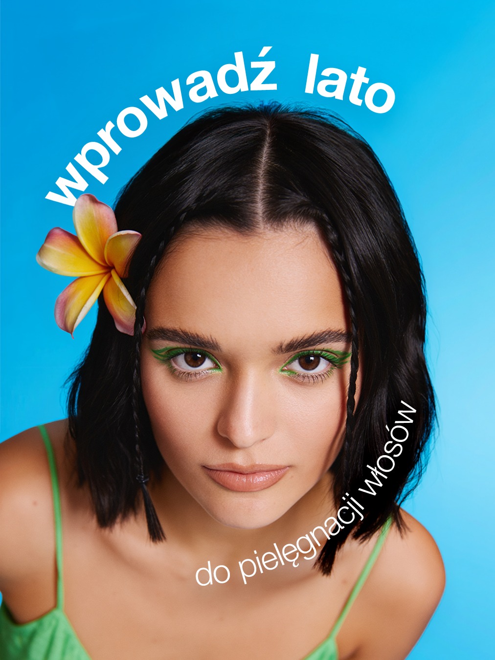 K18 - profesjonalne kosmetyki fryzjerskie Facebook ad: Latem wsłuchaj się w potrzeby swoich włosów, które…
